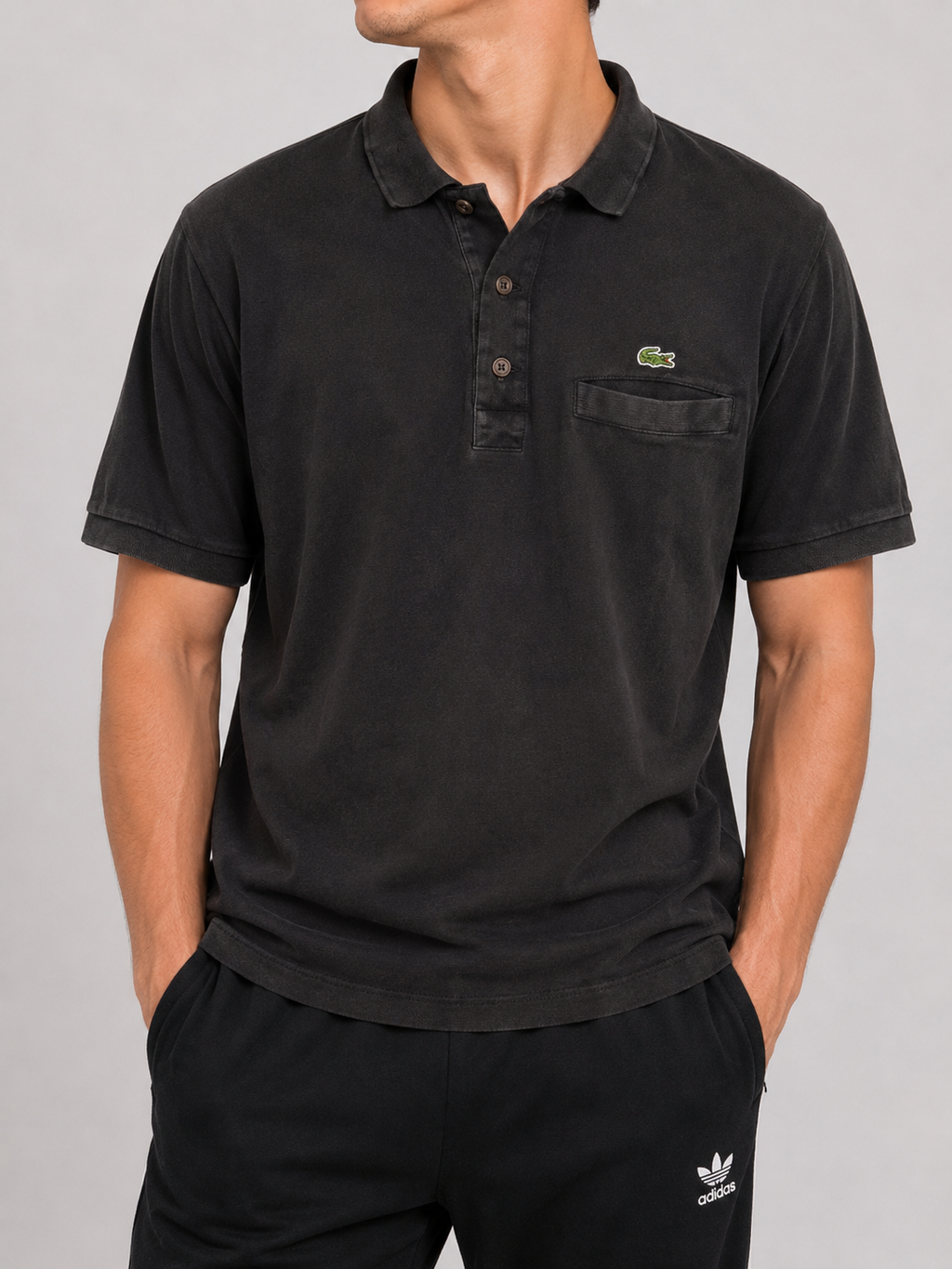 Lacoste Polo Shirt Black M