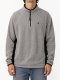 Nautica Quarter Zip Fleecejacket Grey (XL)