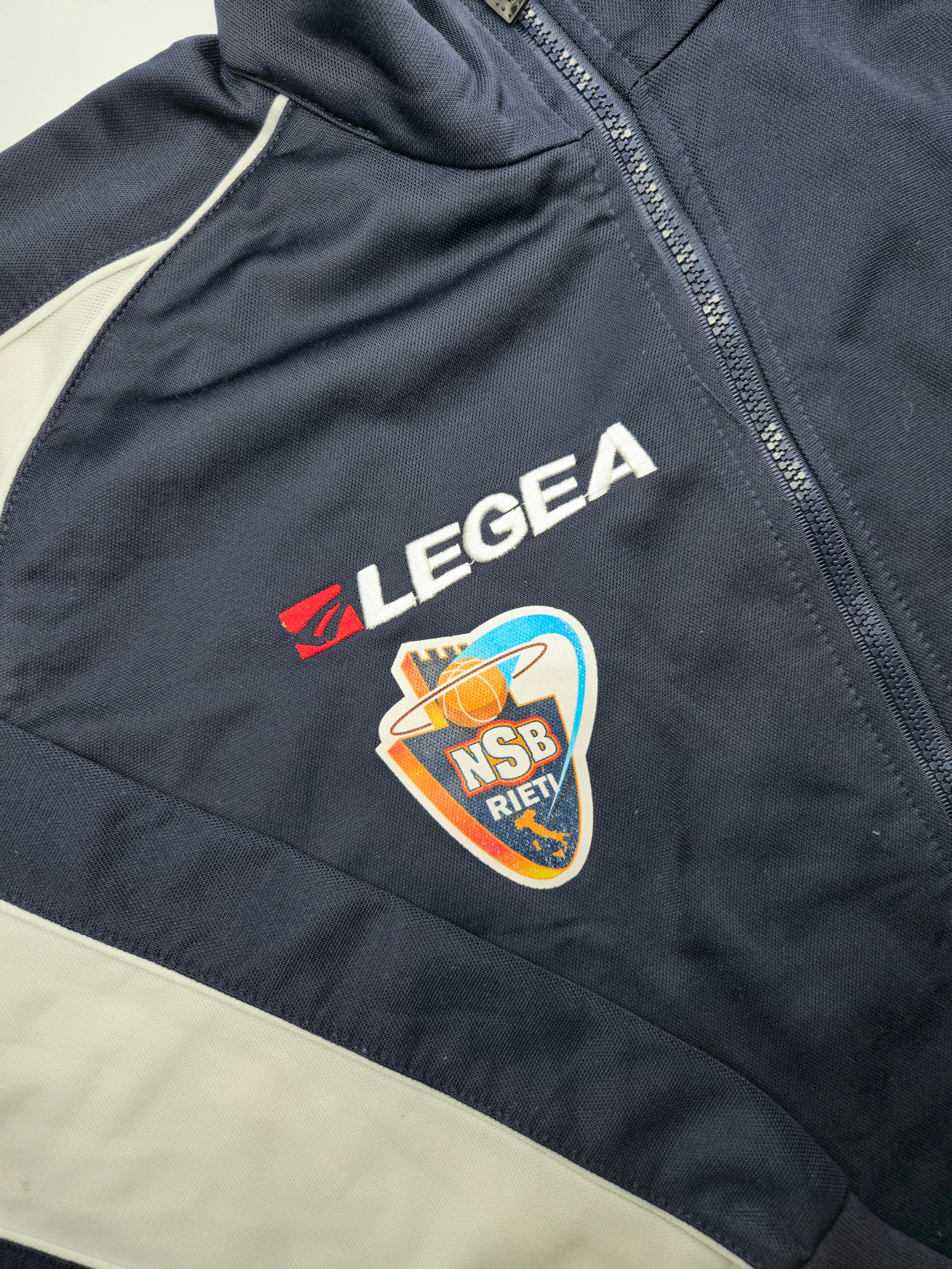Legea Track Jacket Navy White (M)