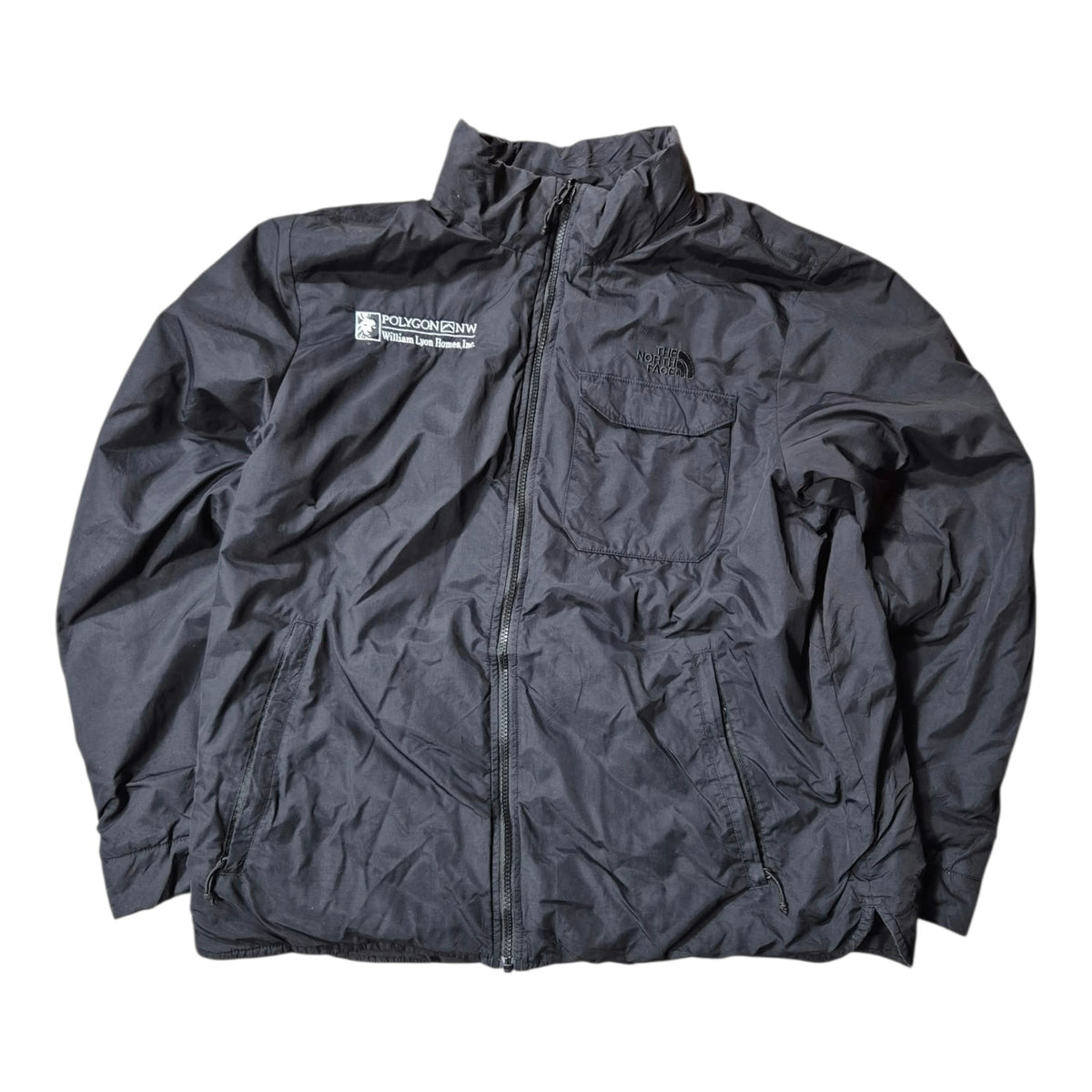 The North Face Polygon NW Windbreaker Jacket (XL)