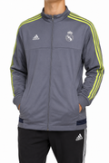 Adidas Real Madrid Track Jacket Grey (L)