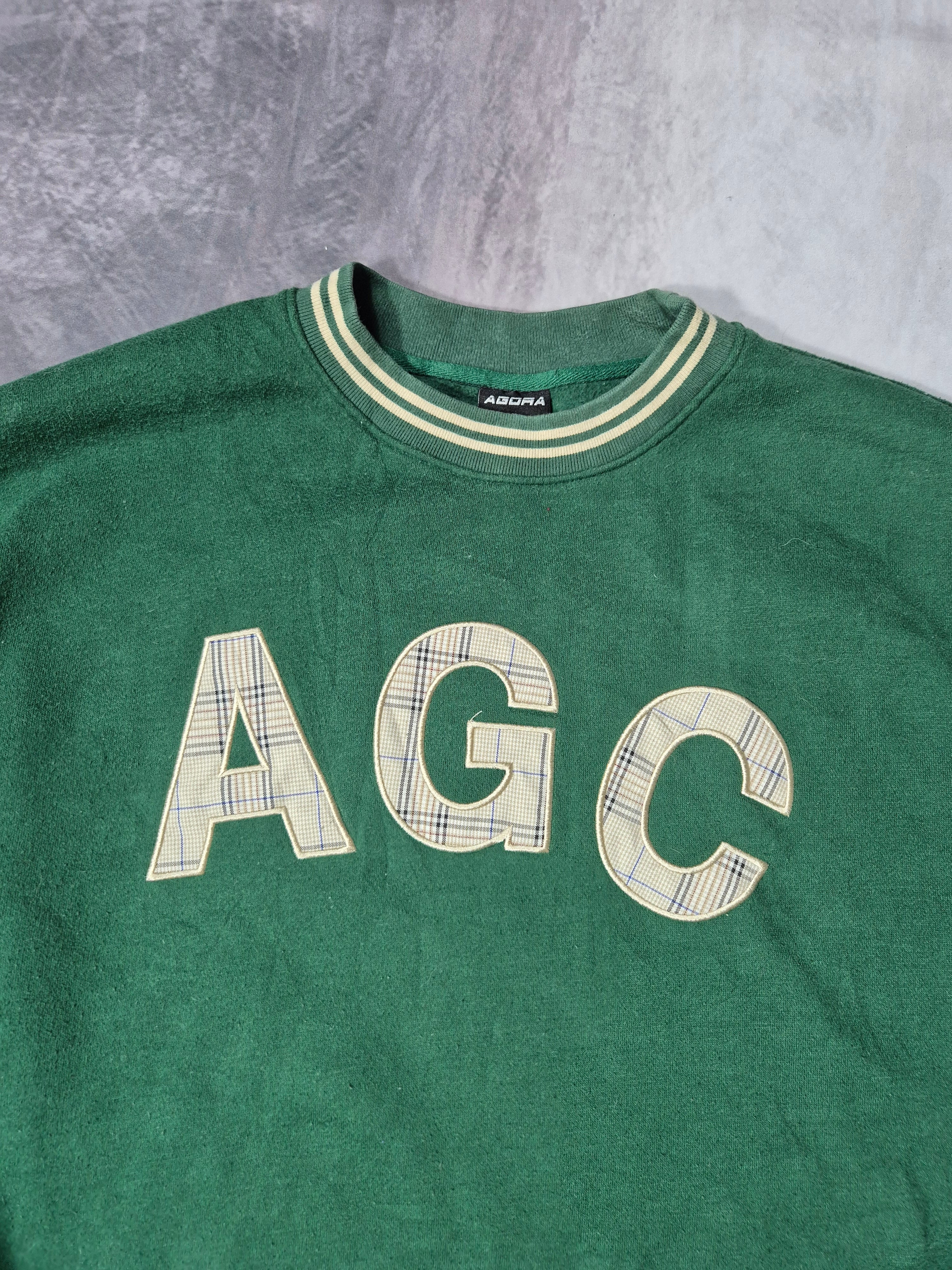 Vintage AGC Green Sweatshirt Y2K (M)