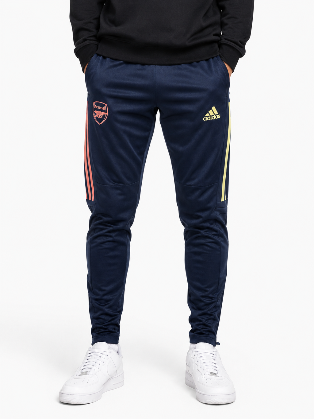 Adidas Arsenal Track Pants Navy Pink (S)
