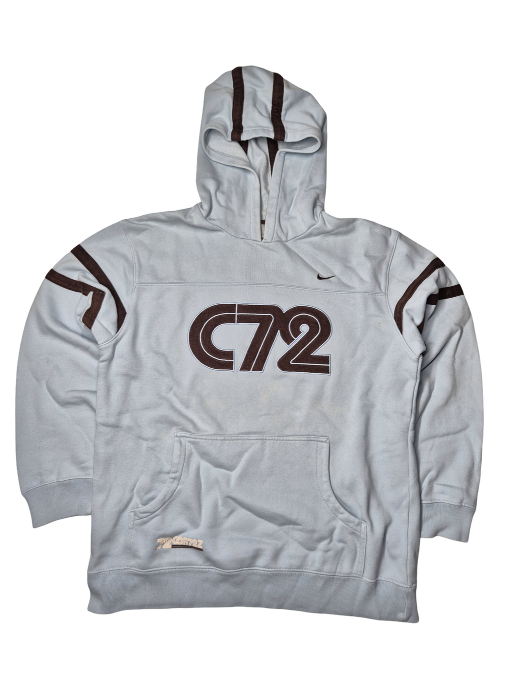Nike Vintage C72 Hoodie – Light Blue Size M