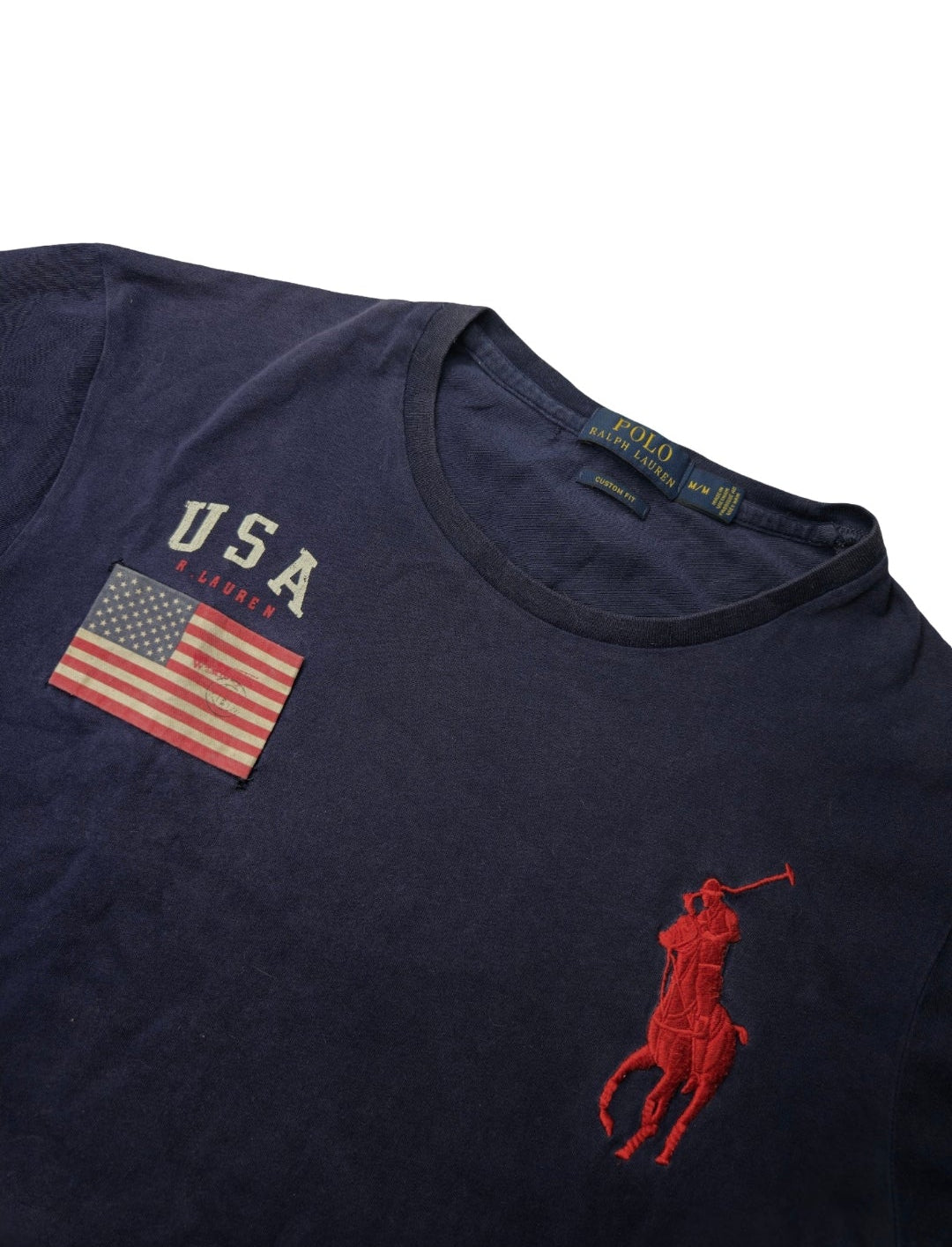 Ralph Lauren Big Pony T-Shirt Navy (M)