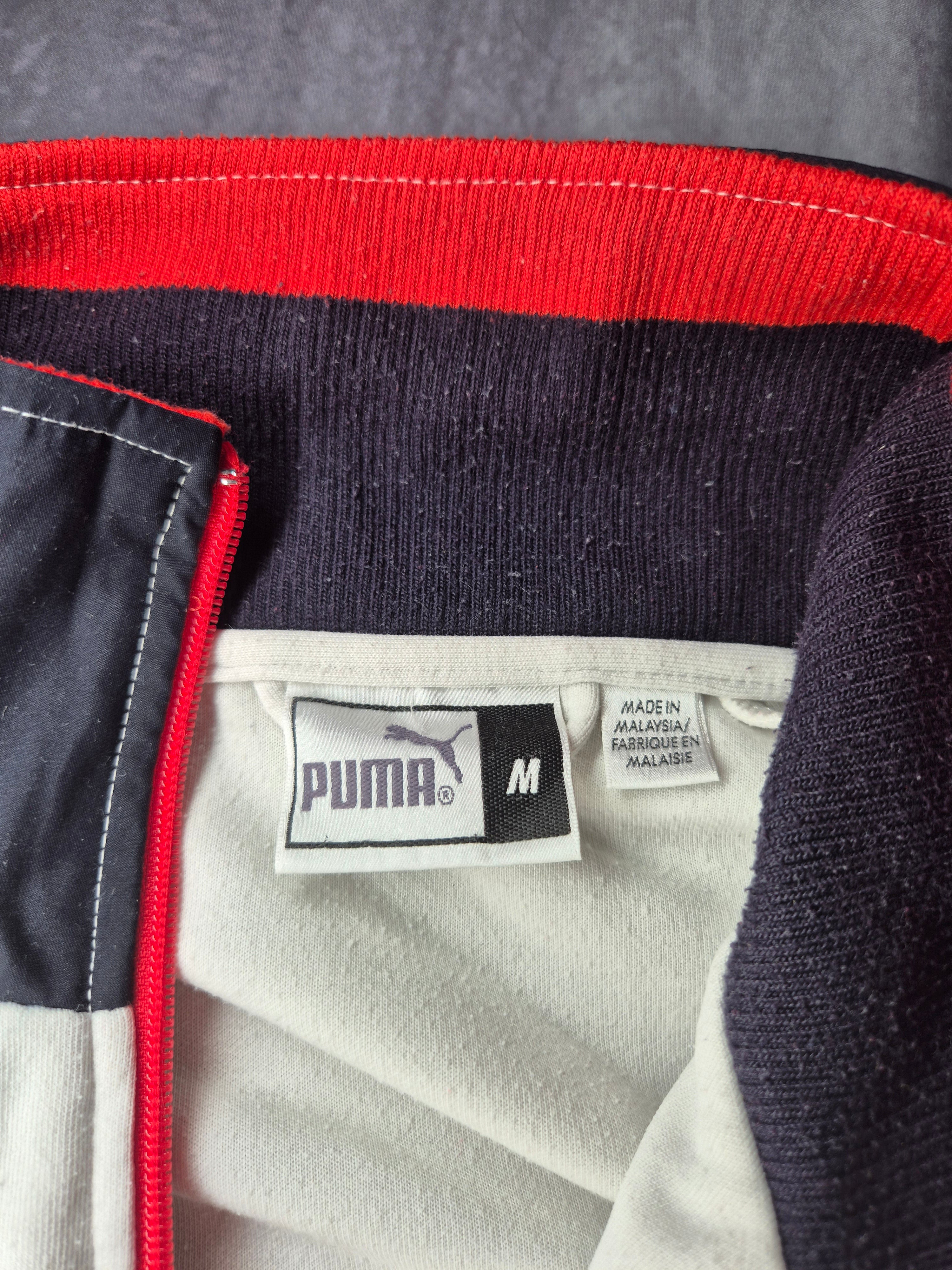 Puma Vintage Track Jacket White Red (M)