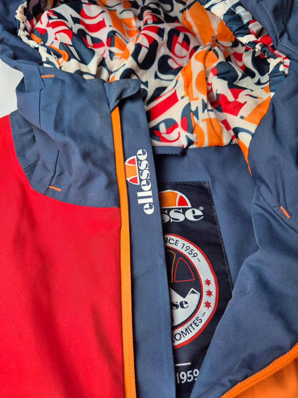 Ellesse Ski Jacket Blue Orange (M)