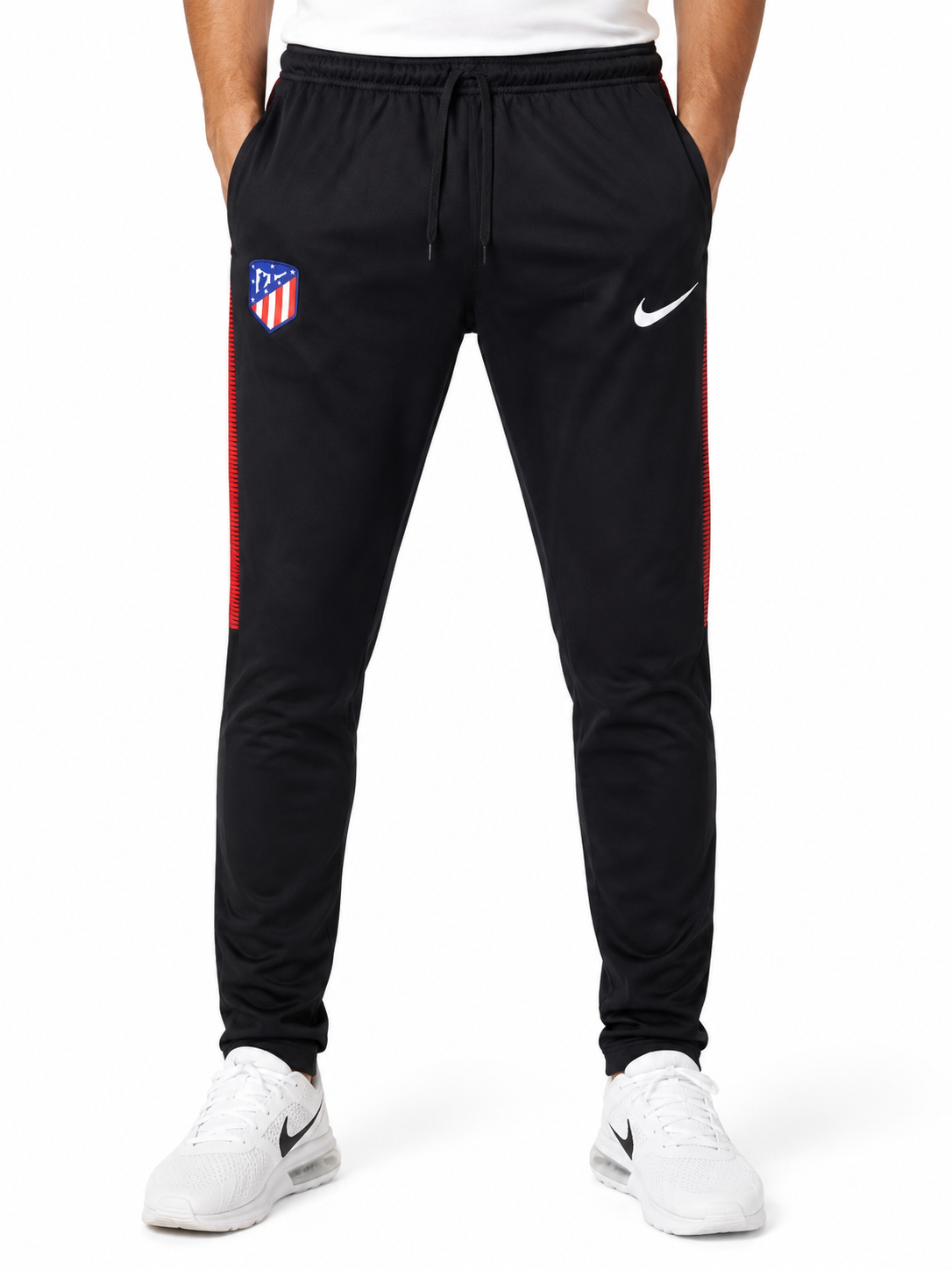 Nike Atlético Madrid Track Pants Black Red (M)