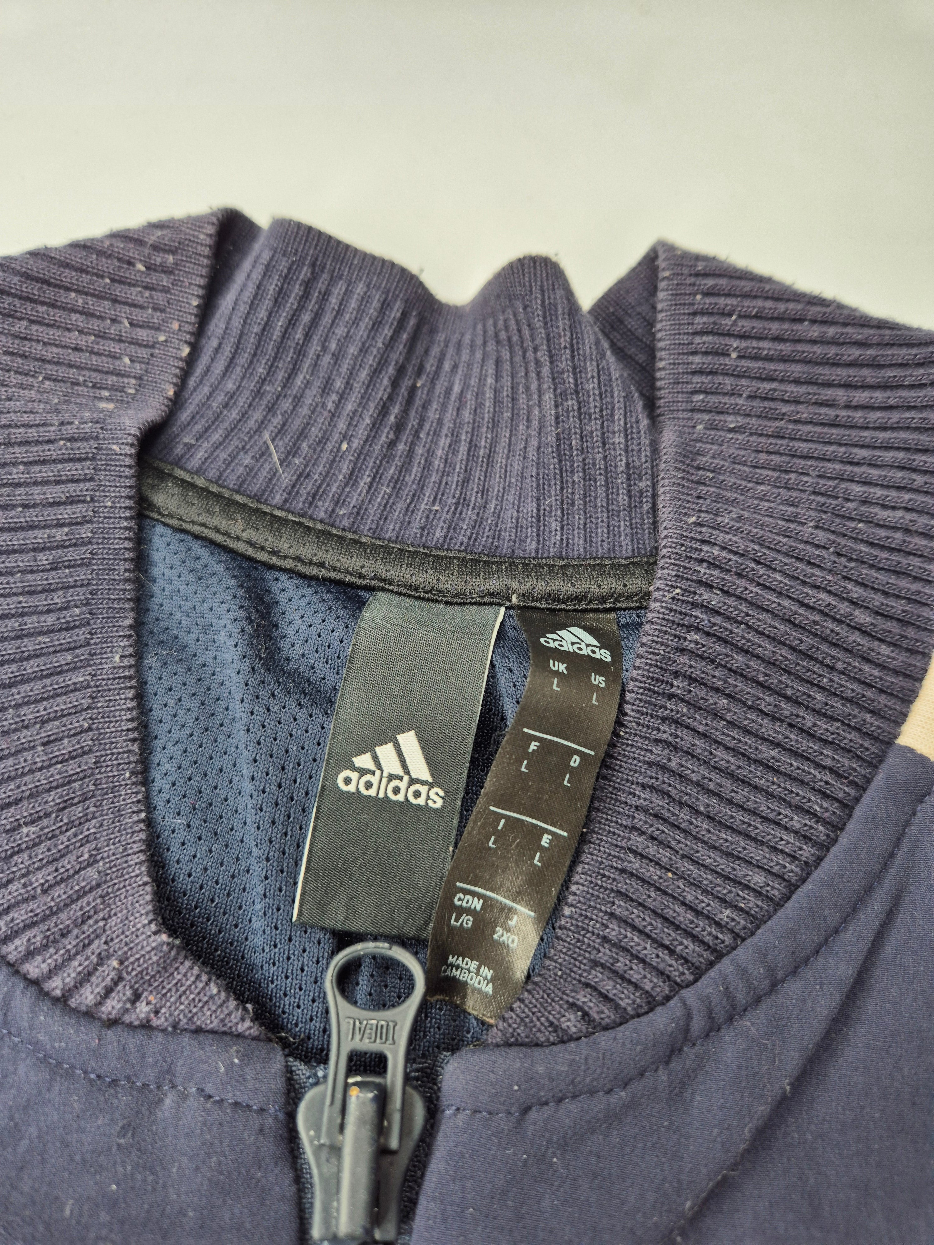 Adidas College Jacket Navy Orange (L)