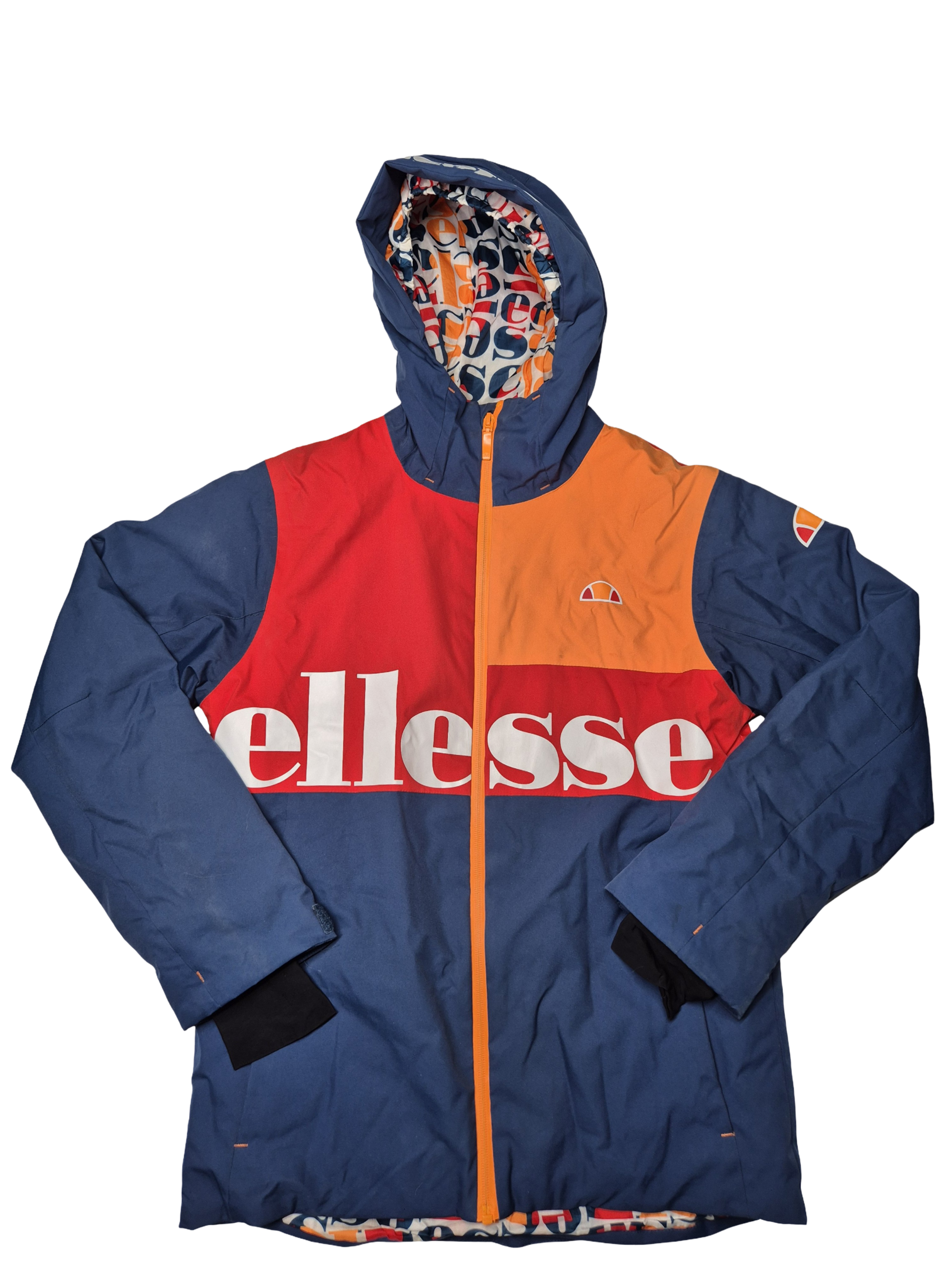 Ellesse Ski Jacket Blue Orange (M)
