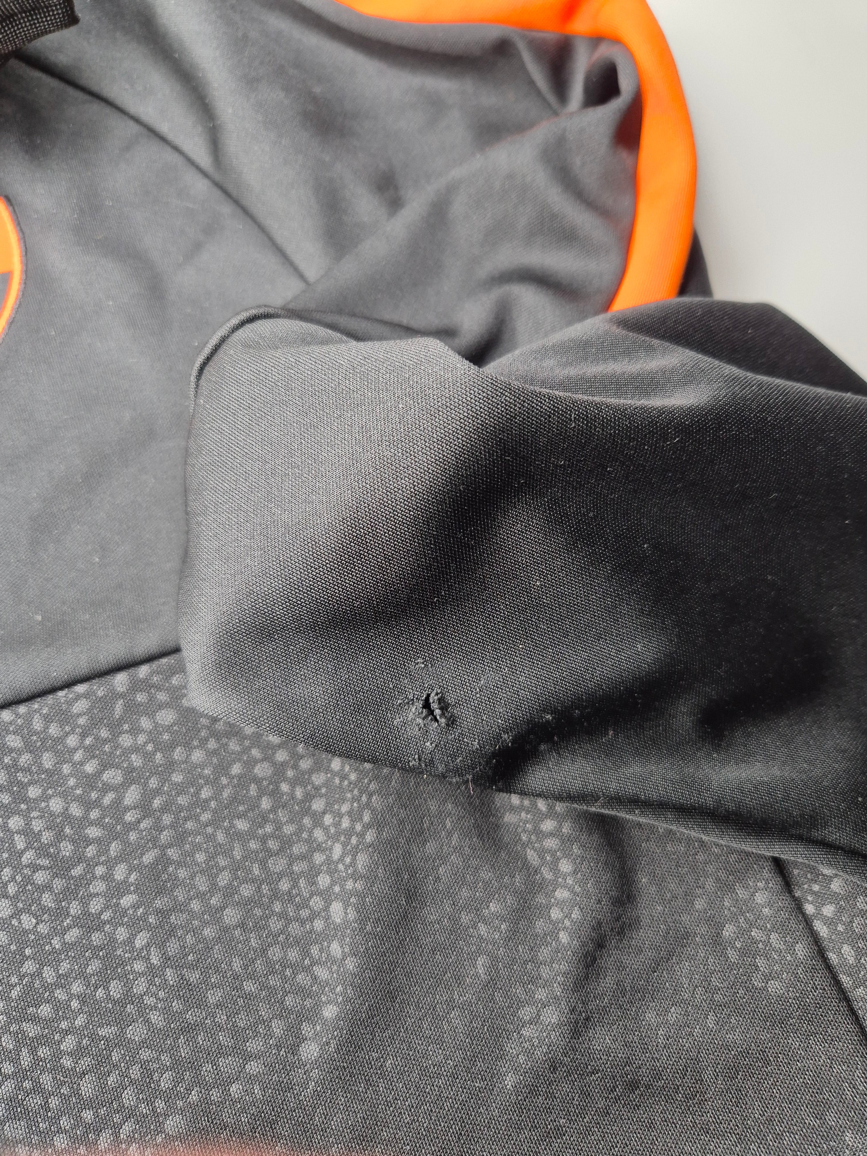 Nike AS Roma Track Jacket Black Orange (S)