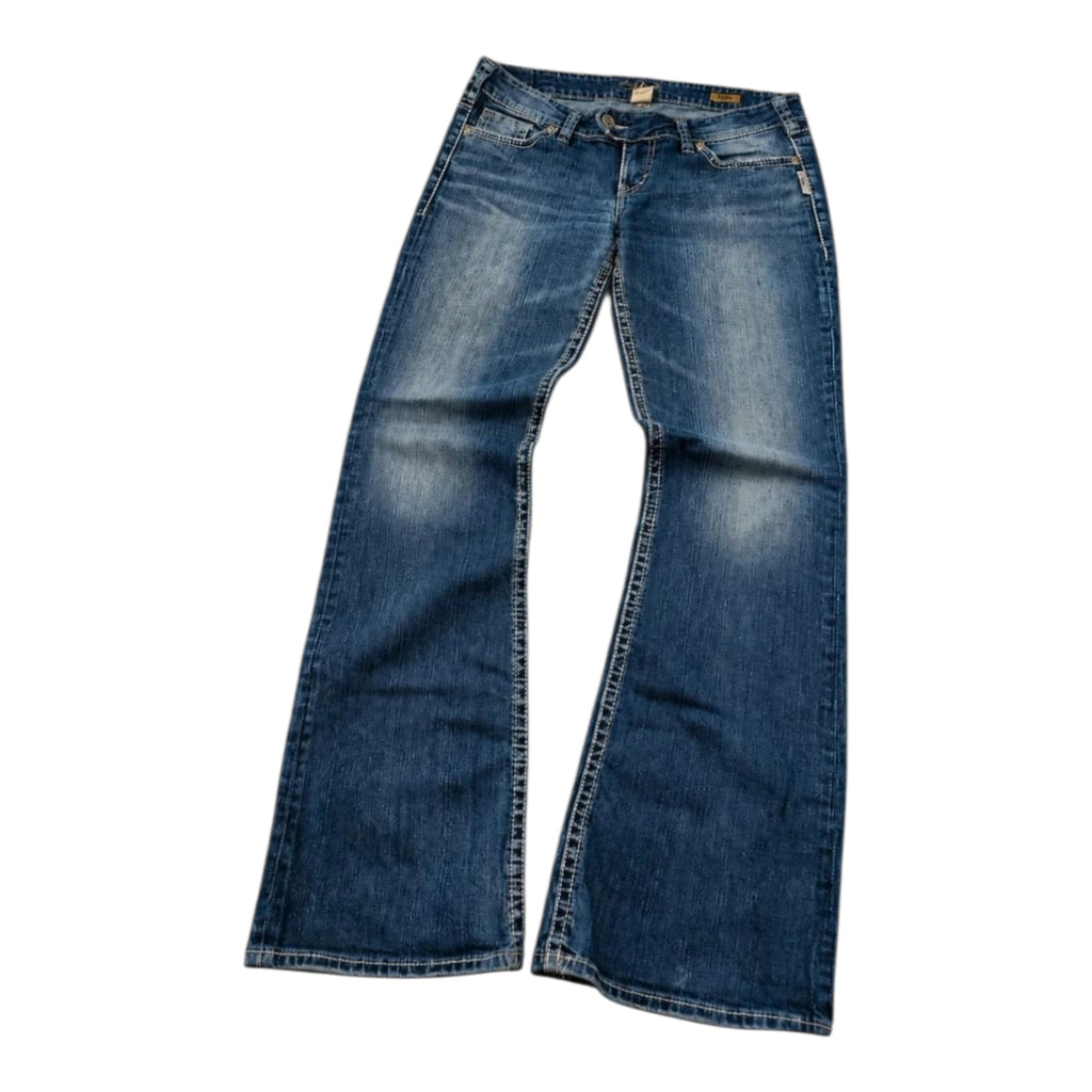 Silver Jeans Tuesday Bootcut Jeans Blue Y2K (W31)