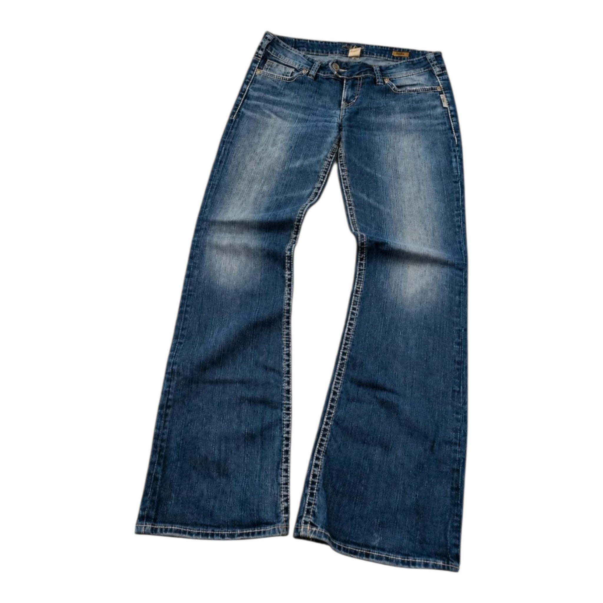 Silver Jeans Tuesday Bootcut Jeans Blue Y2K (W31)