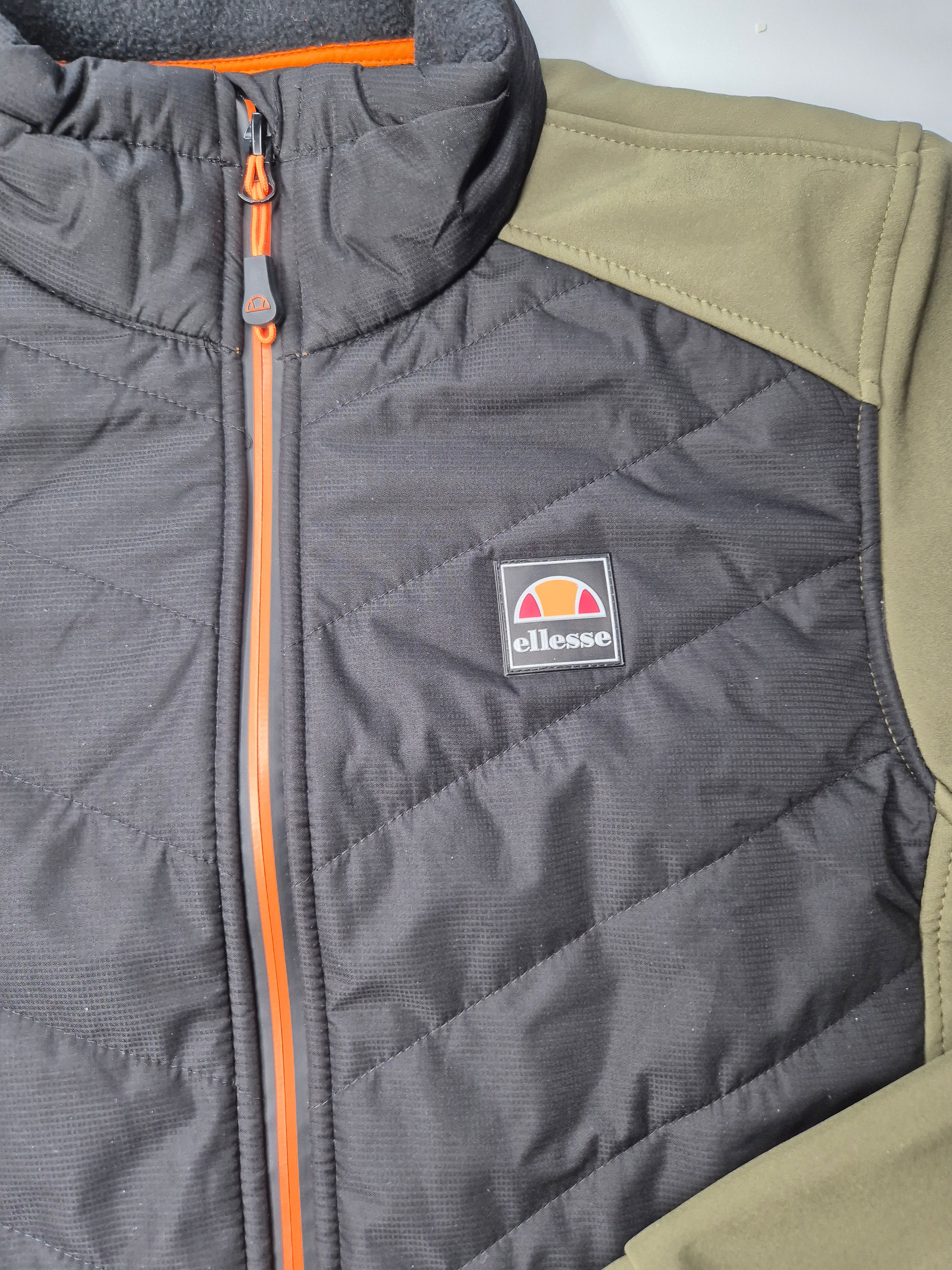 Ellesse Outdoor Jacket Black Khaki (XS)