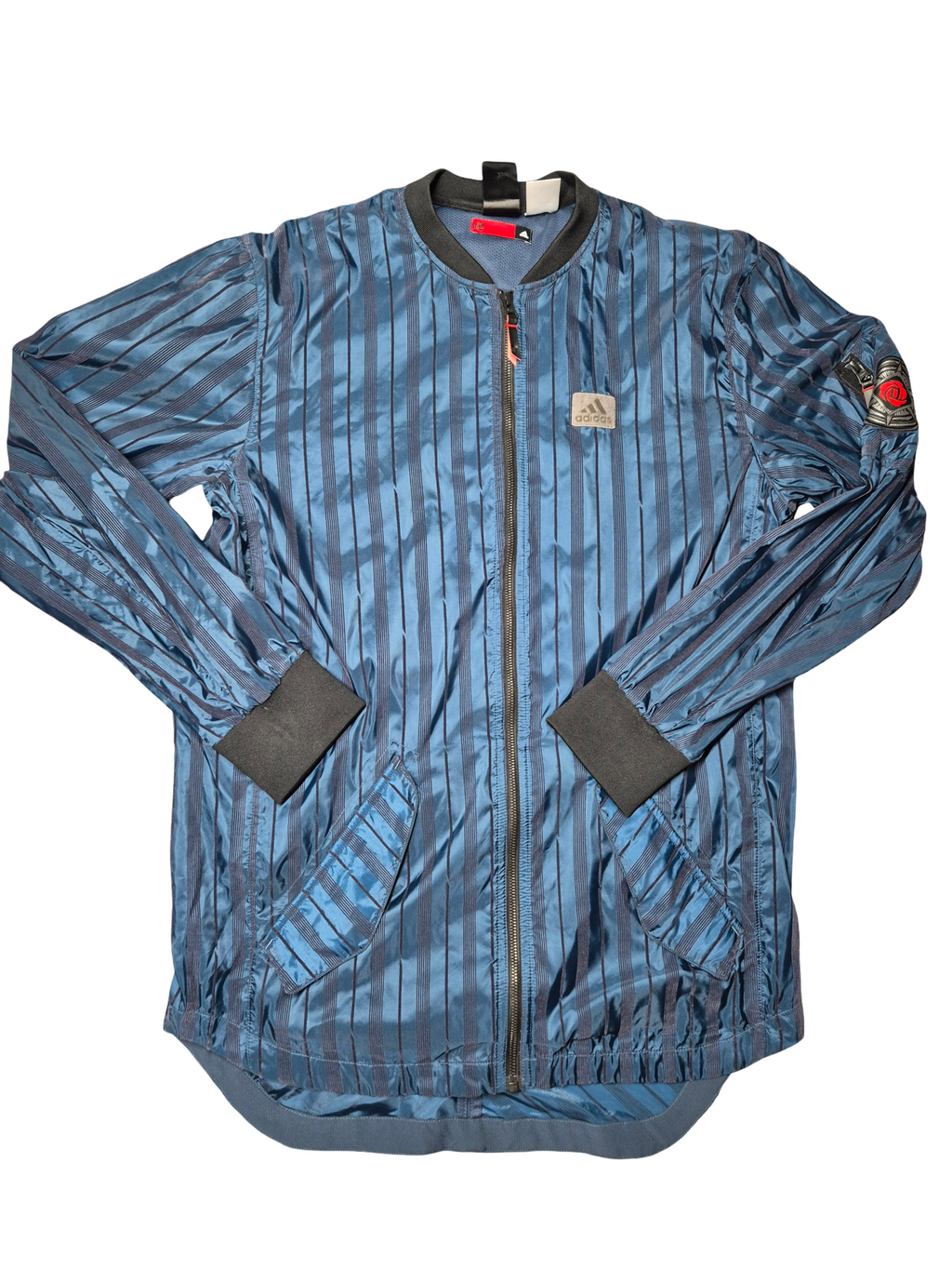 Adidas Derrick Rose Track Jacket Blue Black (L)