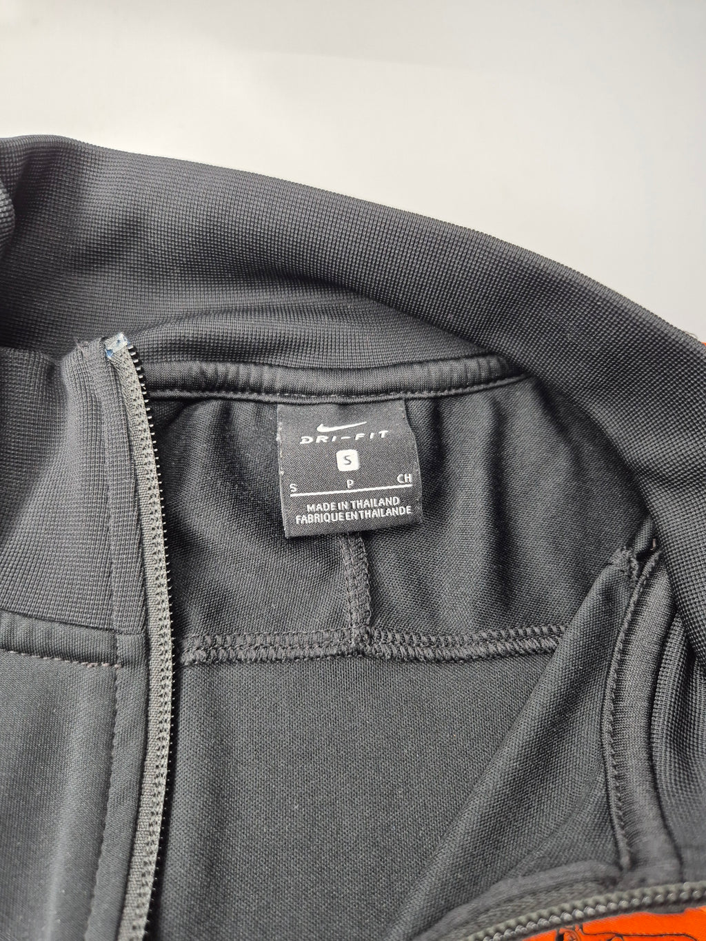 Nike AS Roma Track Jacket Black Orange (S)