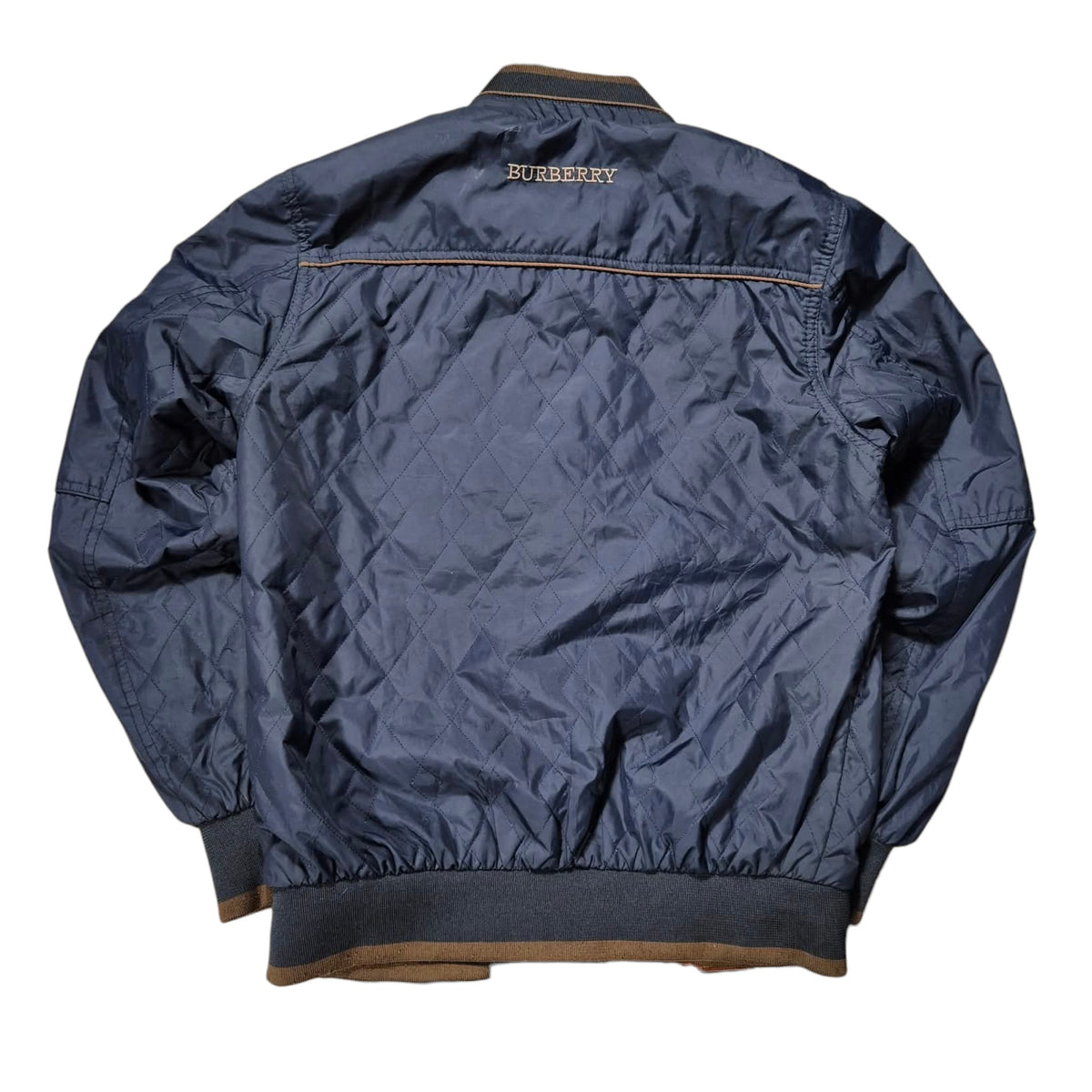 Burberry Brit Vintage Quilted Jacket Navy (M)