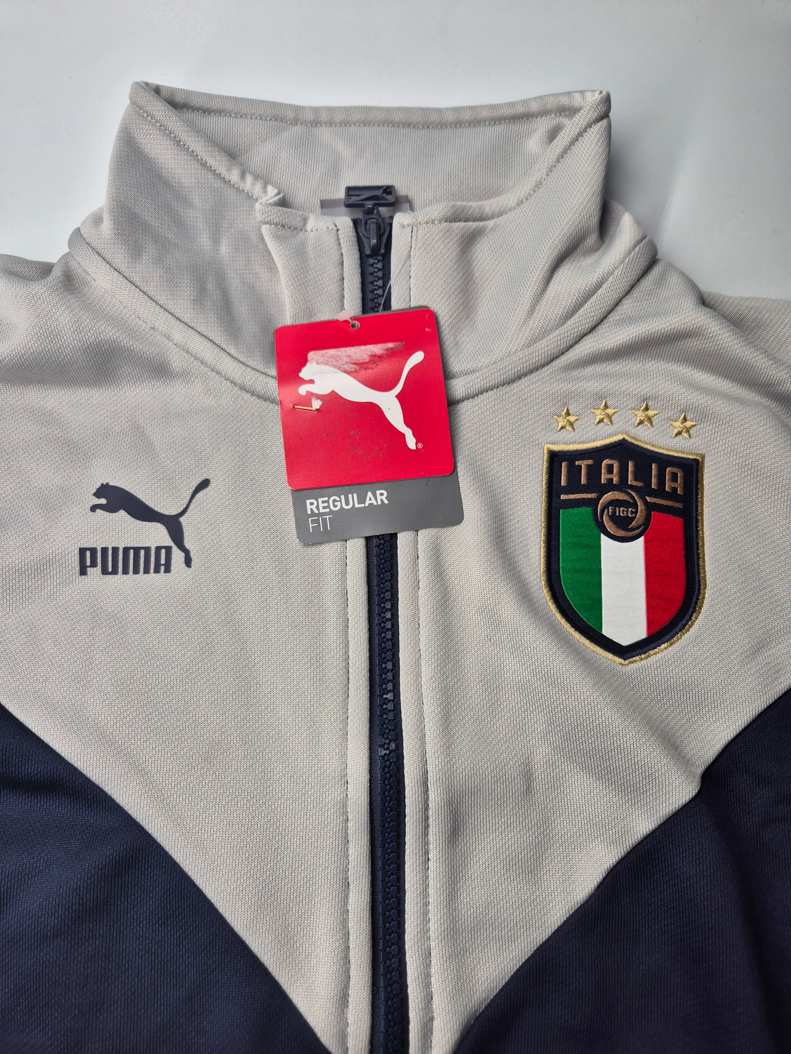 Puma Italy Track Jacket Blue White (S)