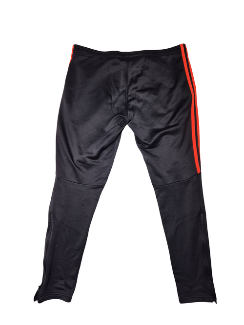 Adidas Bayern Track-Pants Black Orange (S)