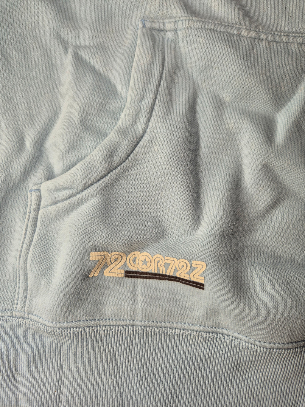 Nike Vintage C72 Hoodie – Light Blue Size M