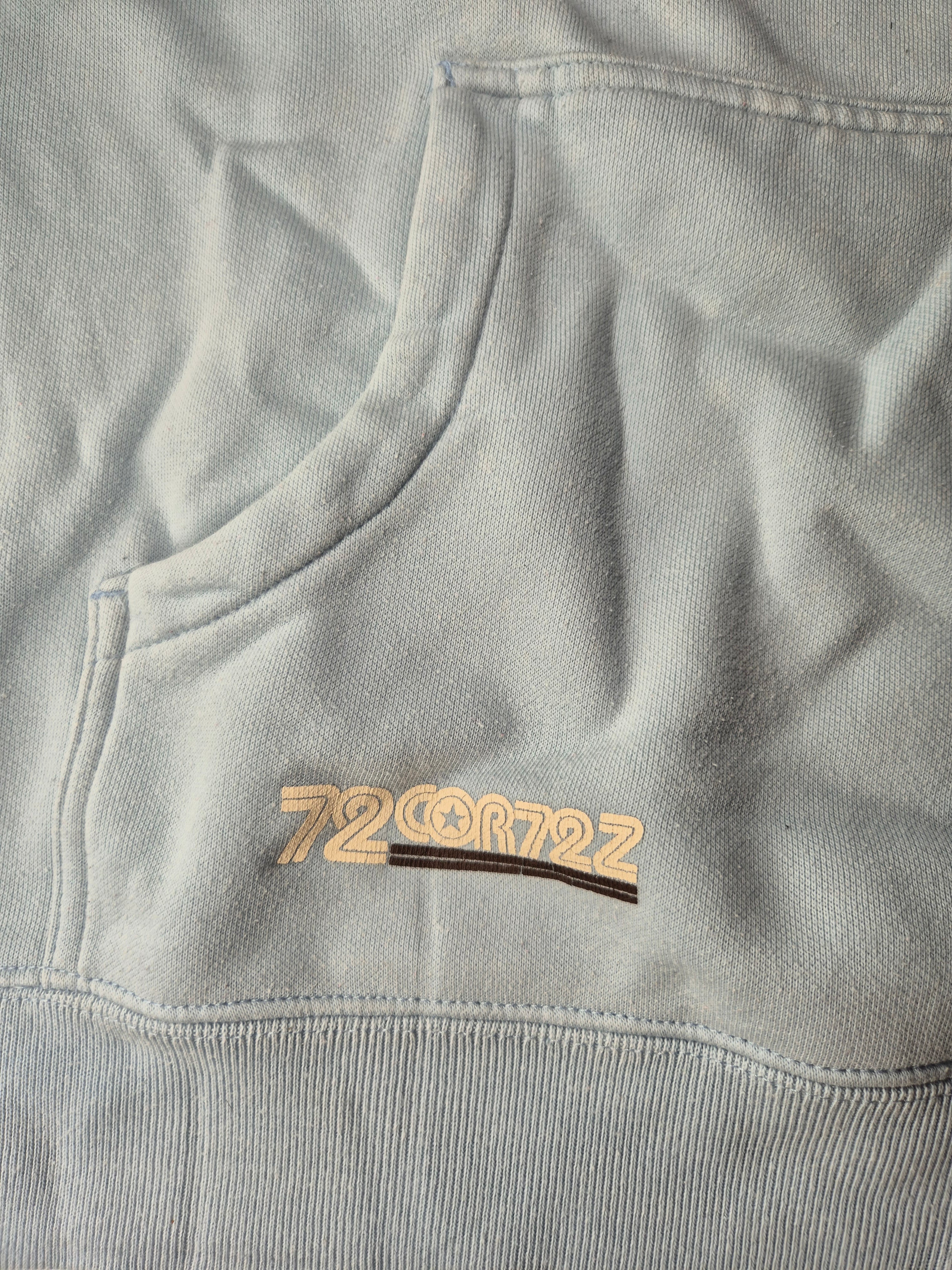 Nike Vintage C72 Hoodie – Light Blue Size M