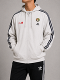 Adidas Zip-Hoodie White (XL)