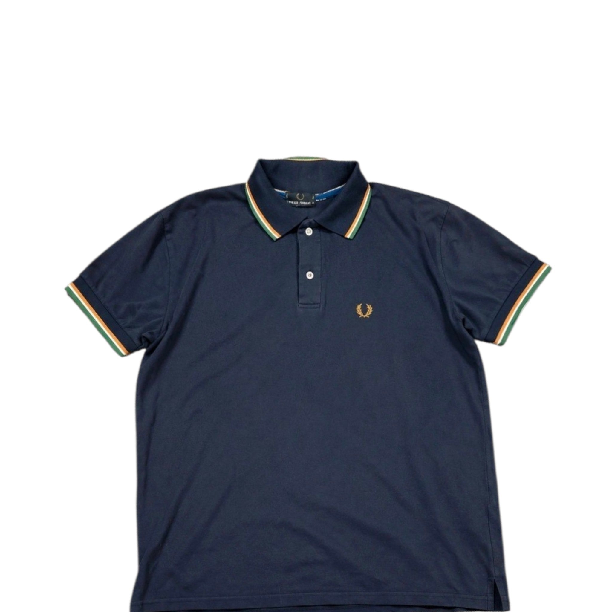 Fred Perry Polo Shirt Navy (M)