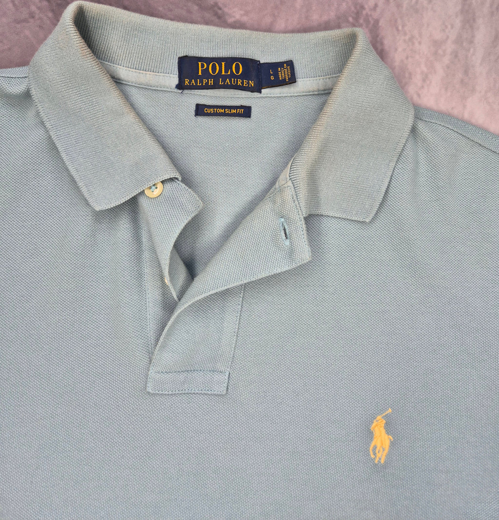 Polo Ralph Shirt Mint Blue (L)