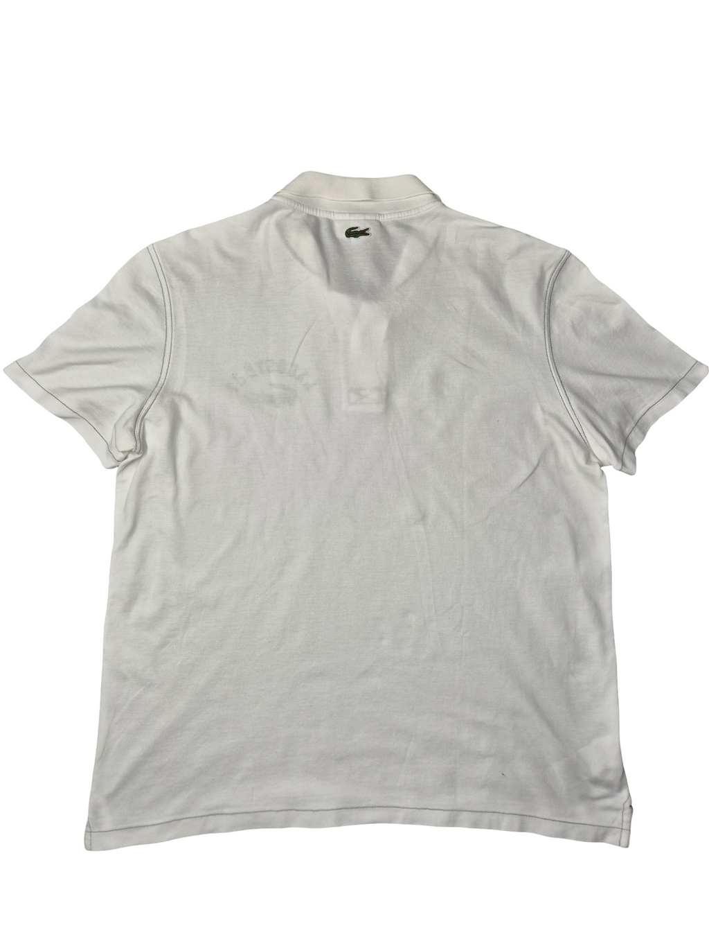 Lacoste Polo Shirt White Size (L)