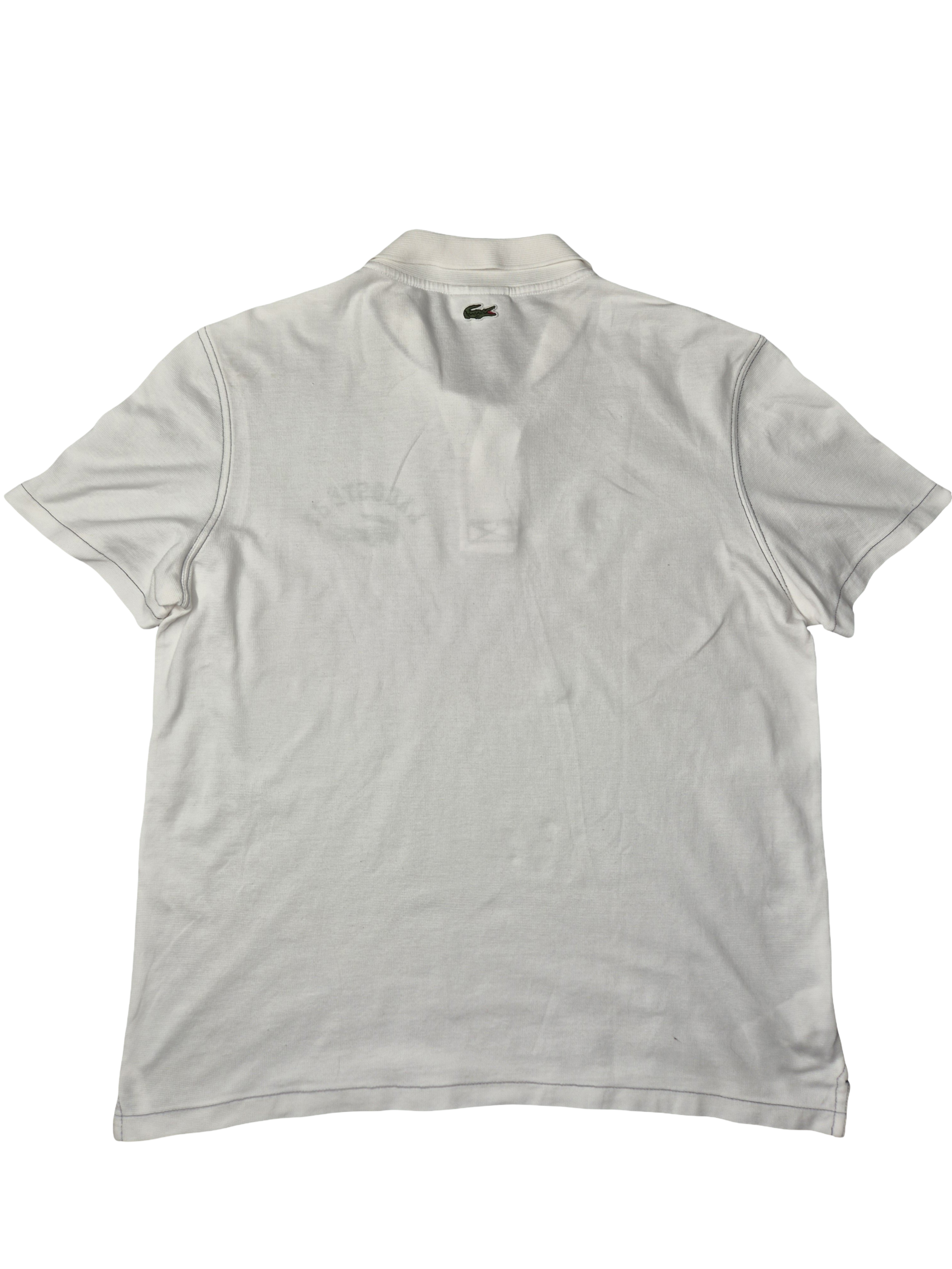 Lacoste Polo Shirt White Size (L)