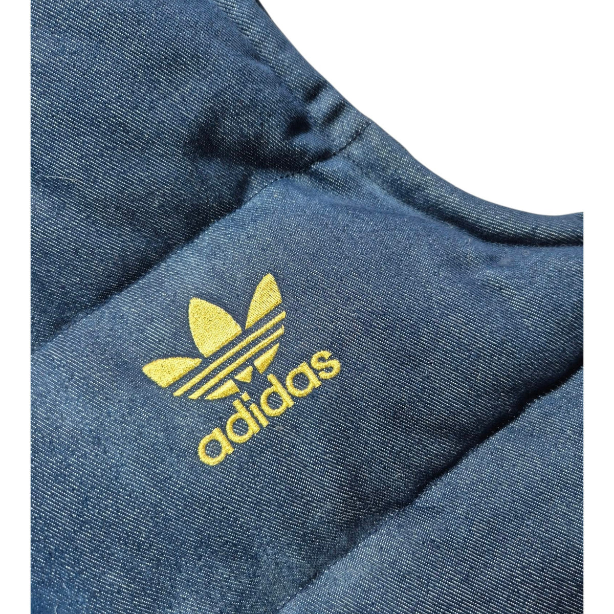 Adidas Originals Puffer Weste Blau Gold (L)