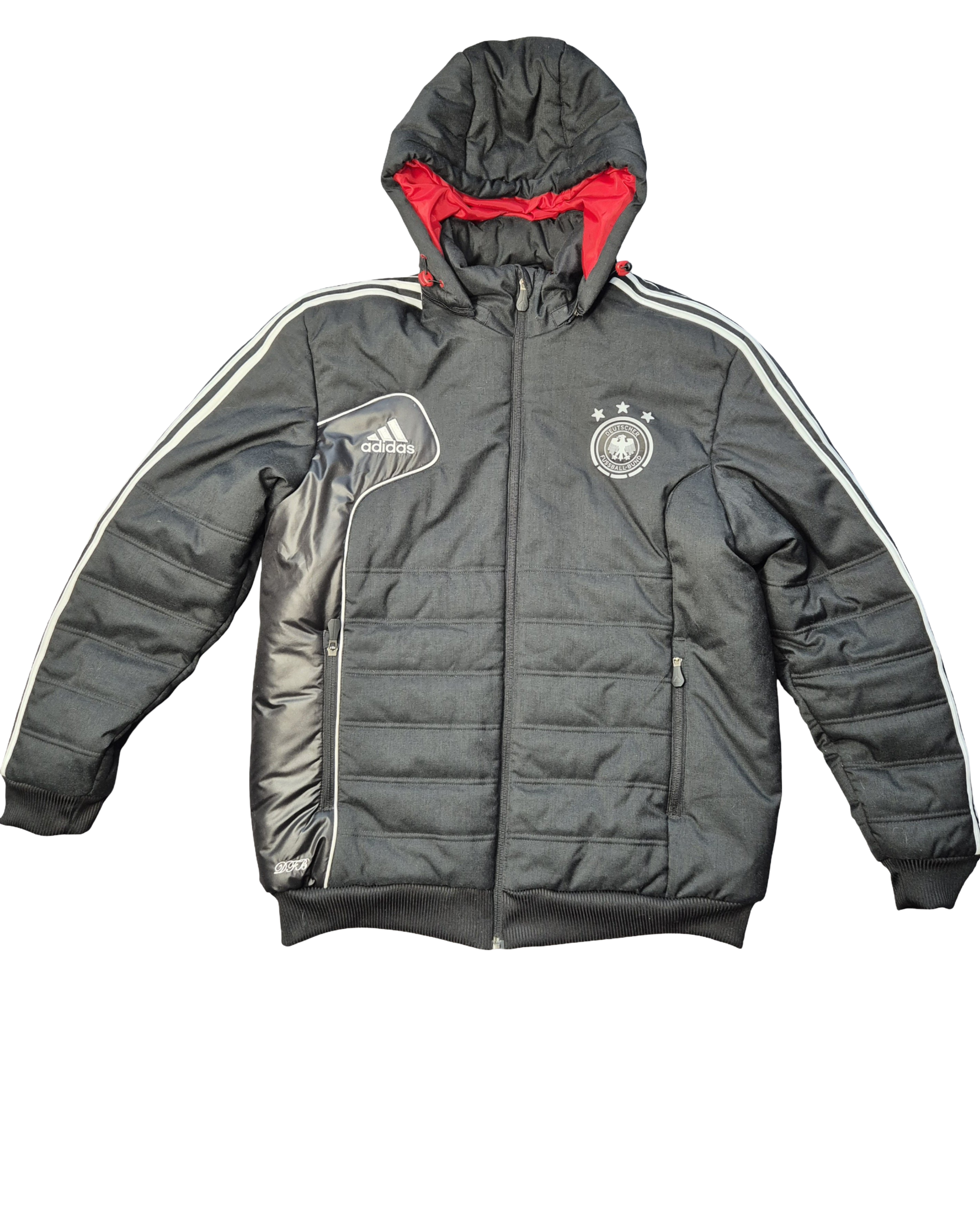 Adidas Germany DFB Black Puffer Jacket (L)