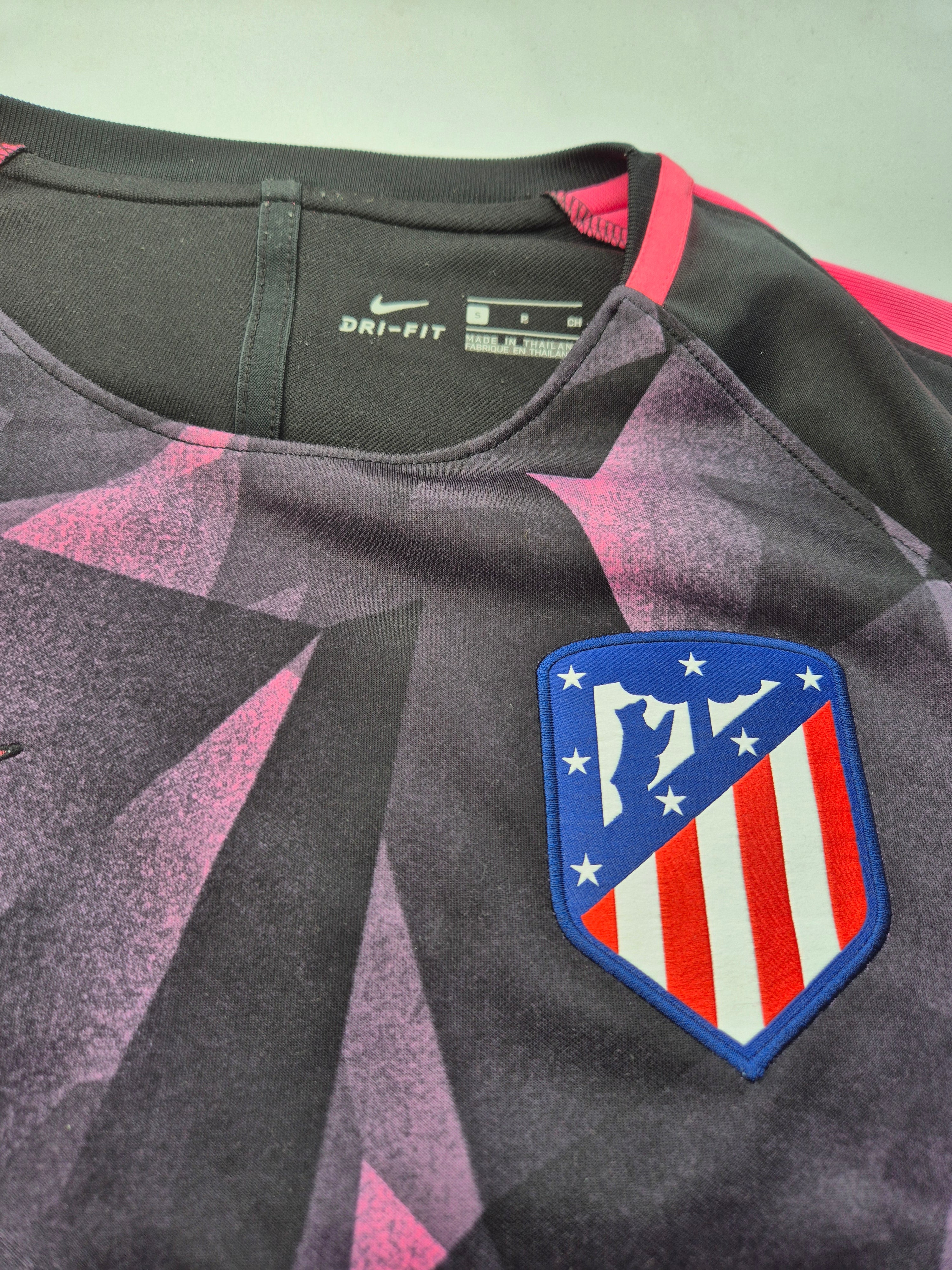 Nike Atlético Madrid Long Sleeve Black Pink (S)