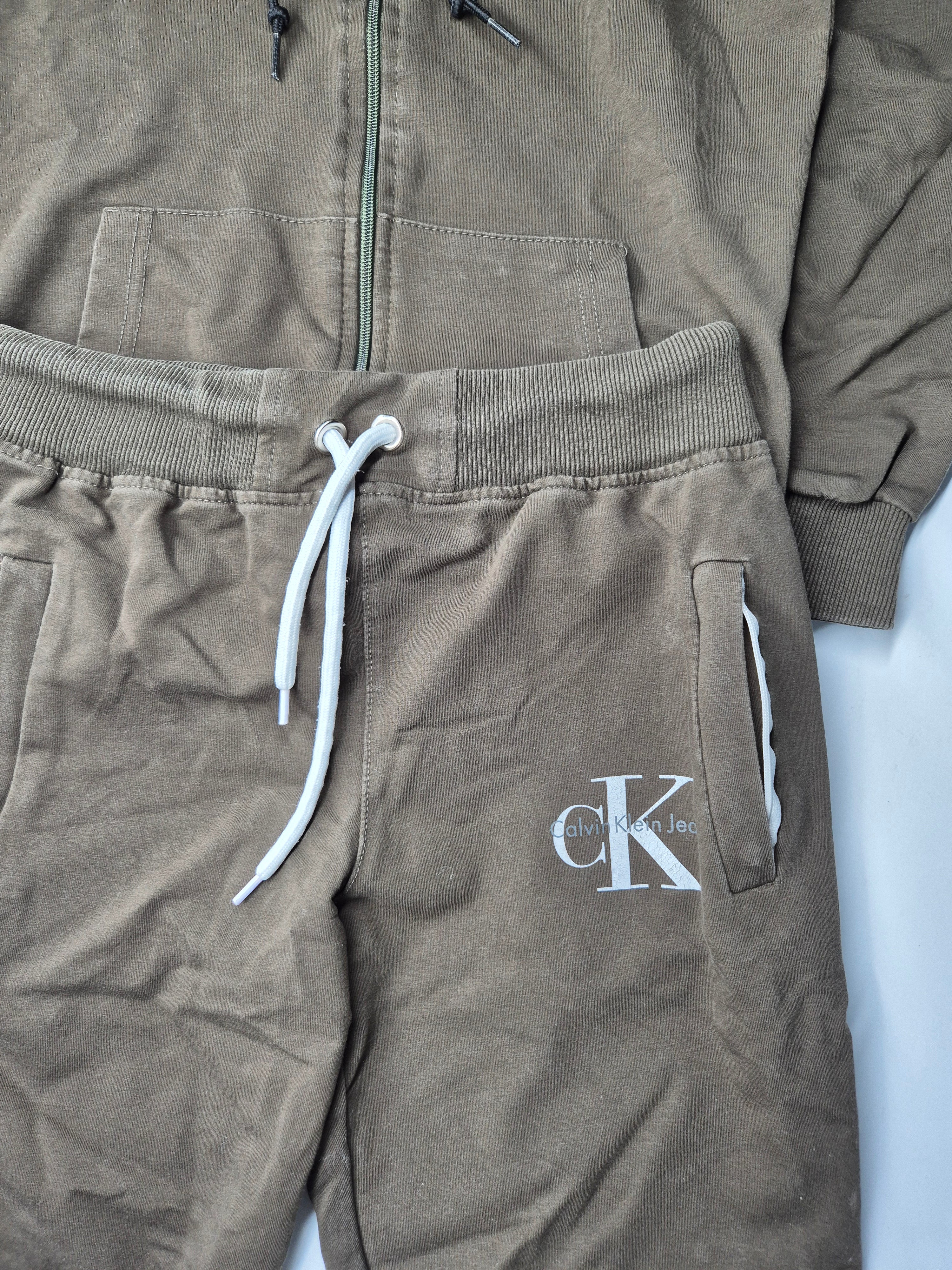 Calvin Klein Tracksuit Khaki (S)