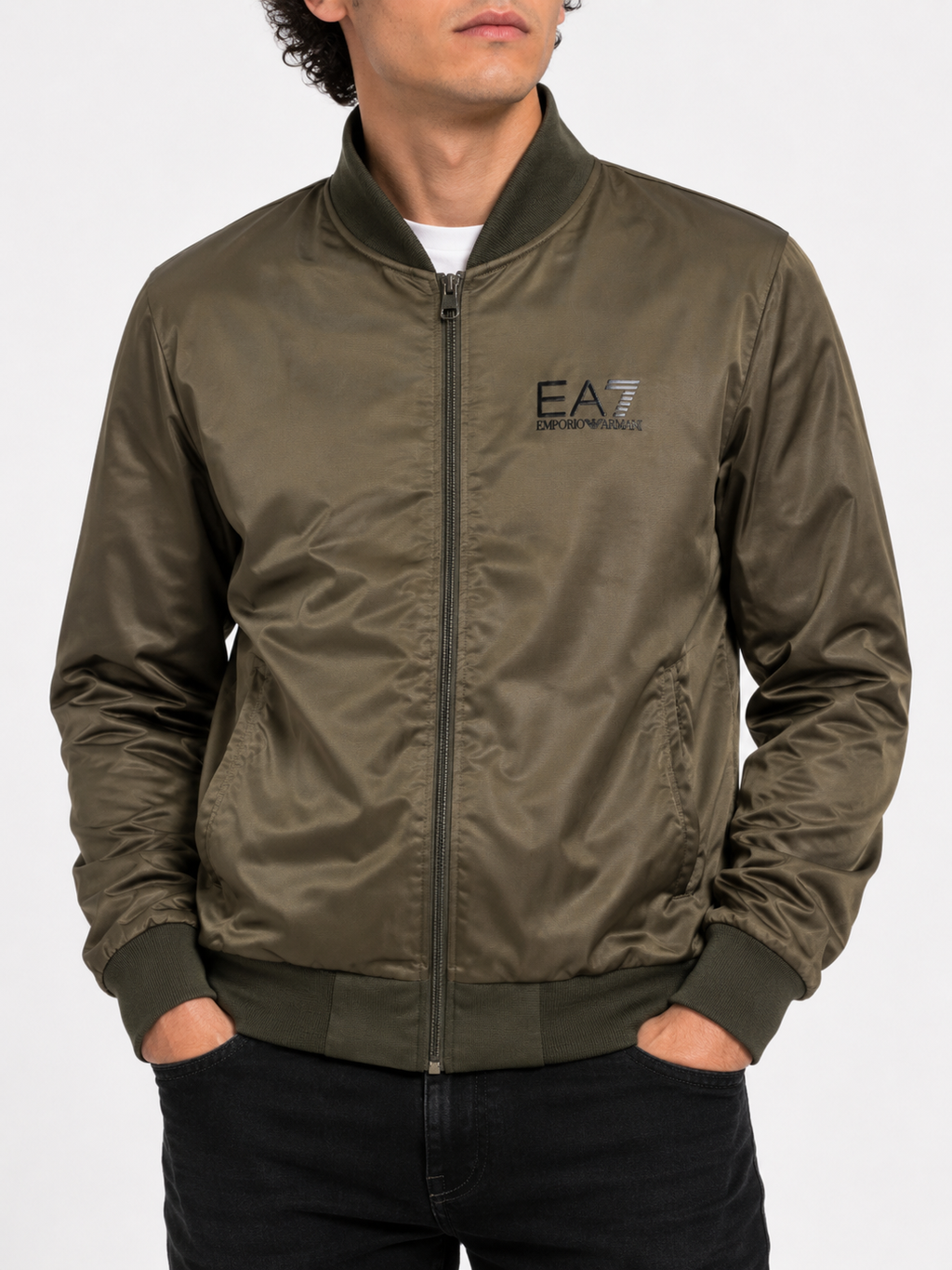 EA7 Emporio Armani Track Jacket Khaki (S)