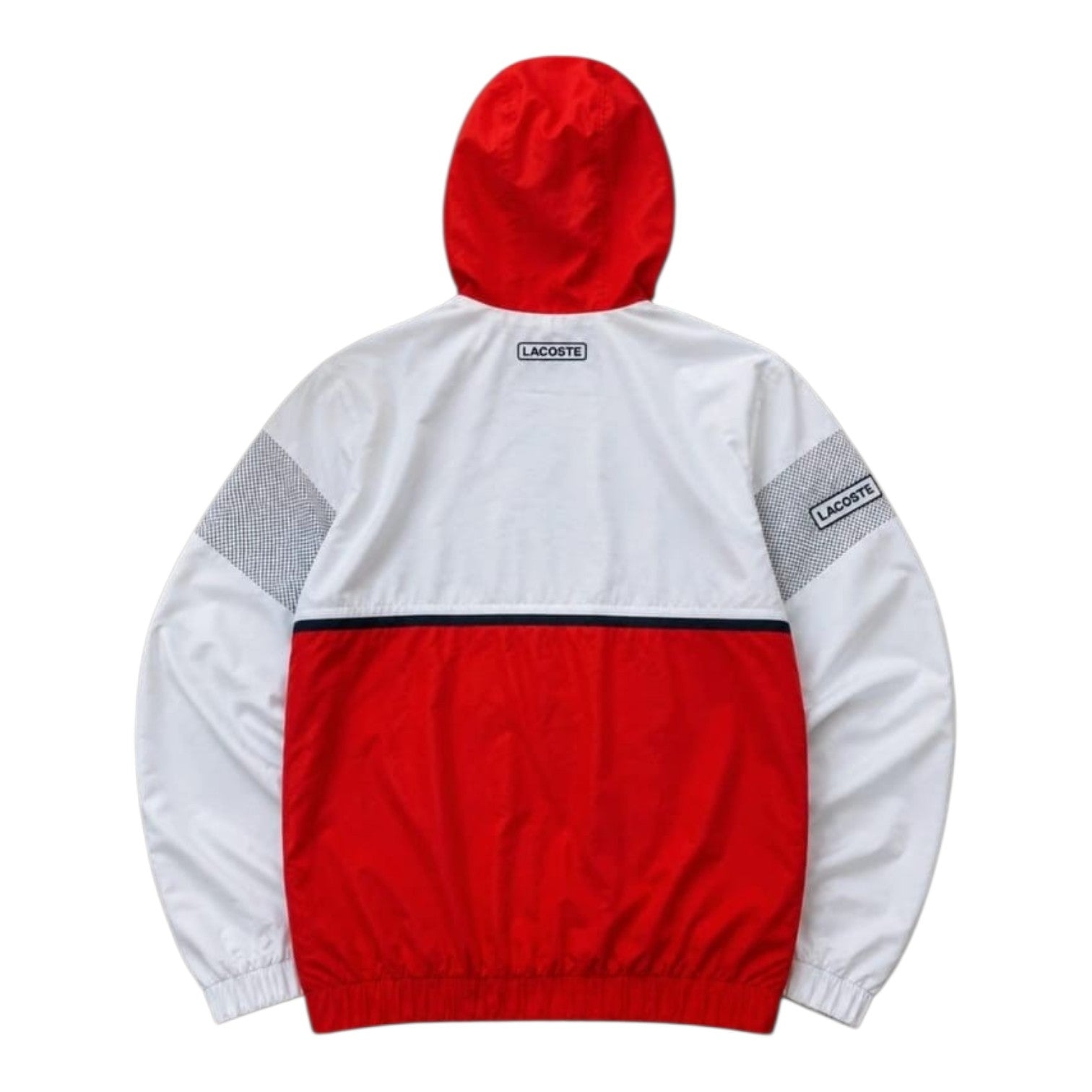 Lacoste Windbreaker Red/White (S)