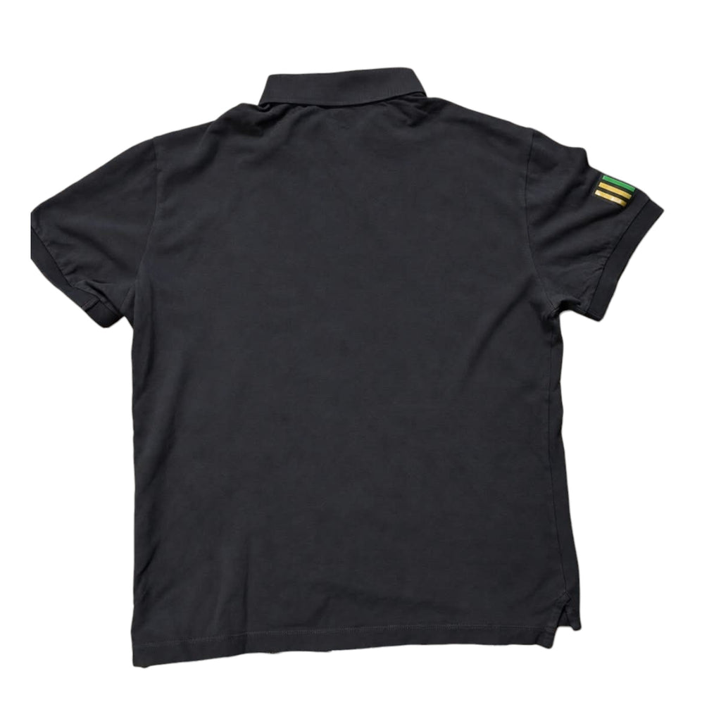 EA7 Emporio Armani FISI Italy Ski Team Polo Shirt Black (L)