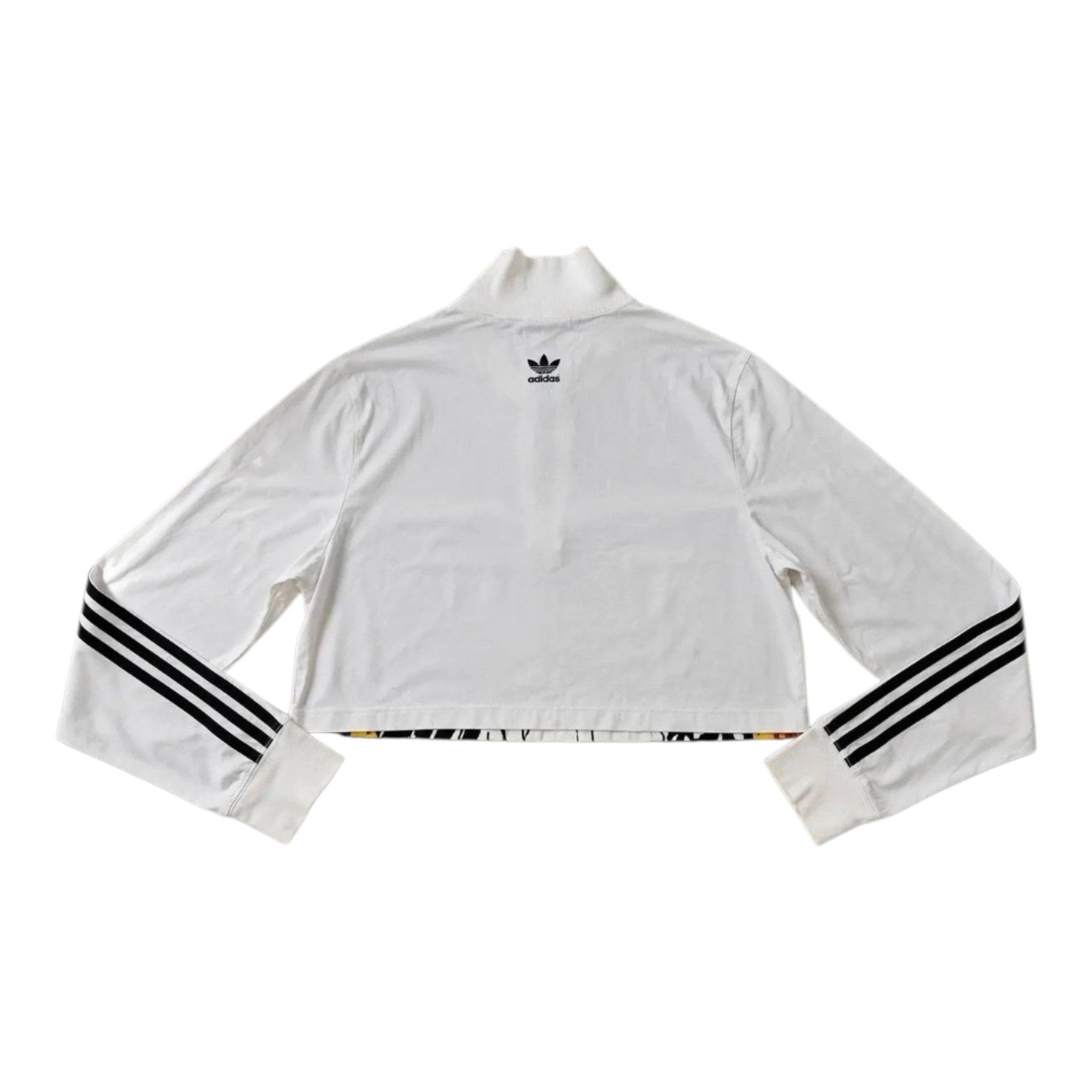 Adidas Fiorucci Cropped Track Top White (XS/S)