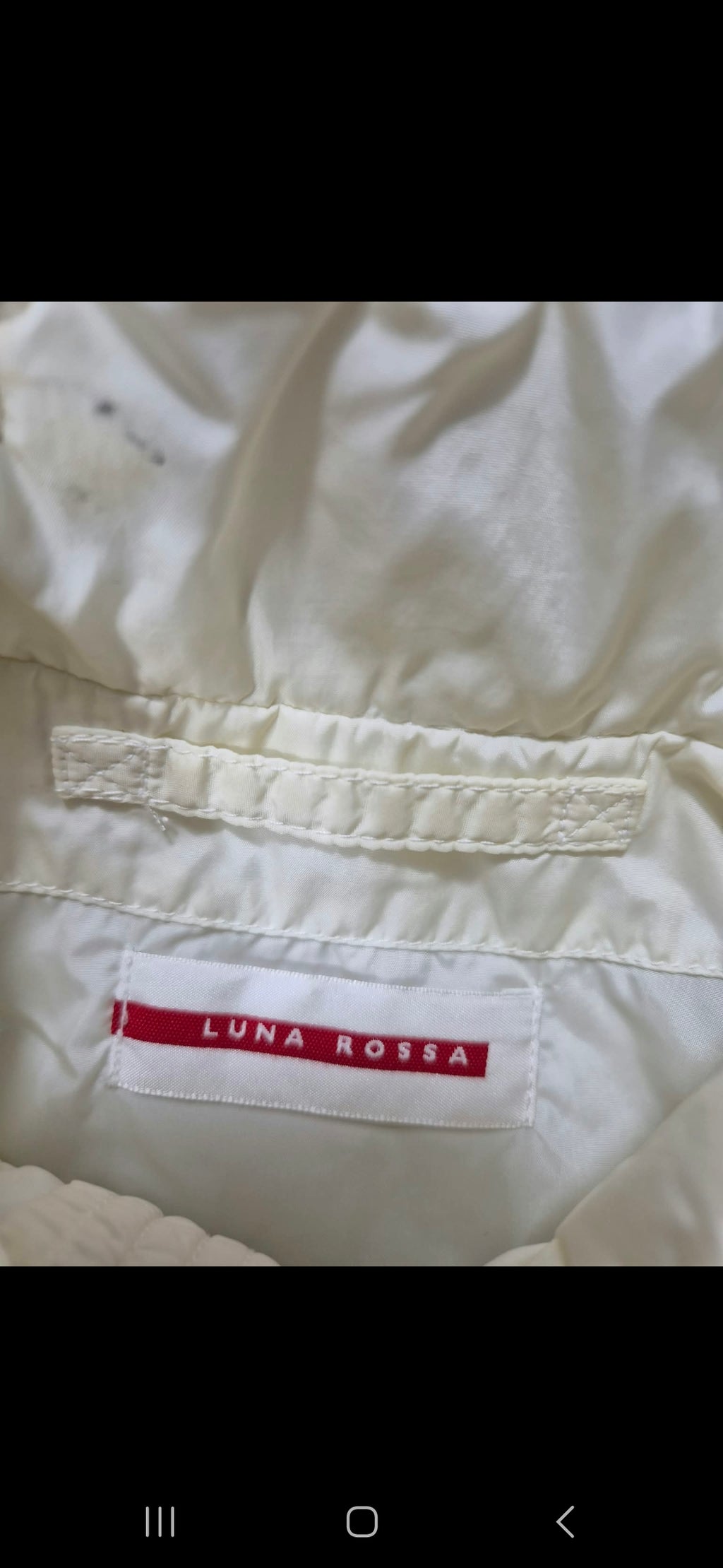 Luna Rossa Vintage Sailing Jacket White (S)