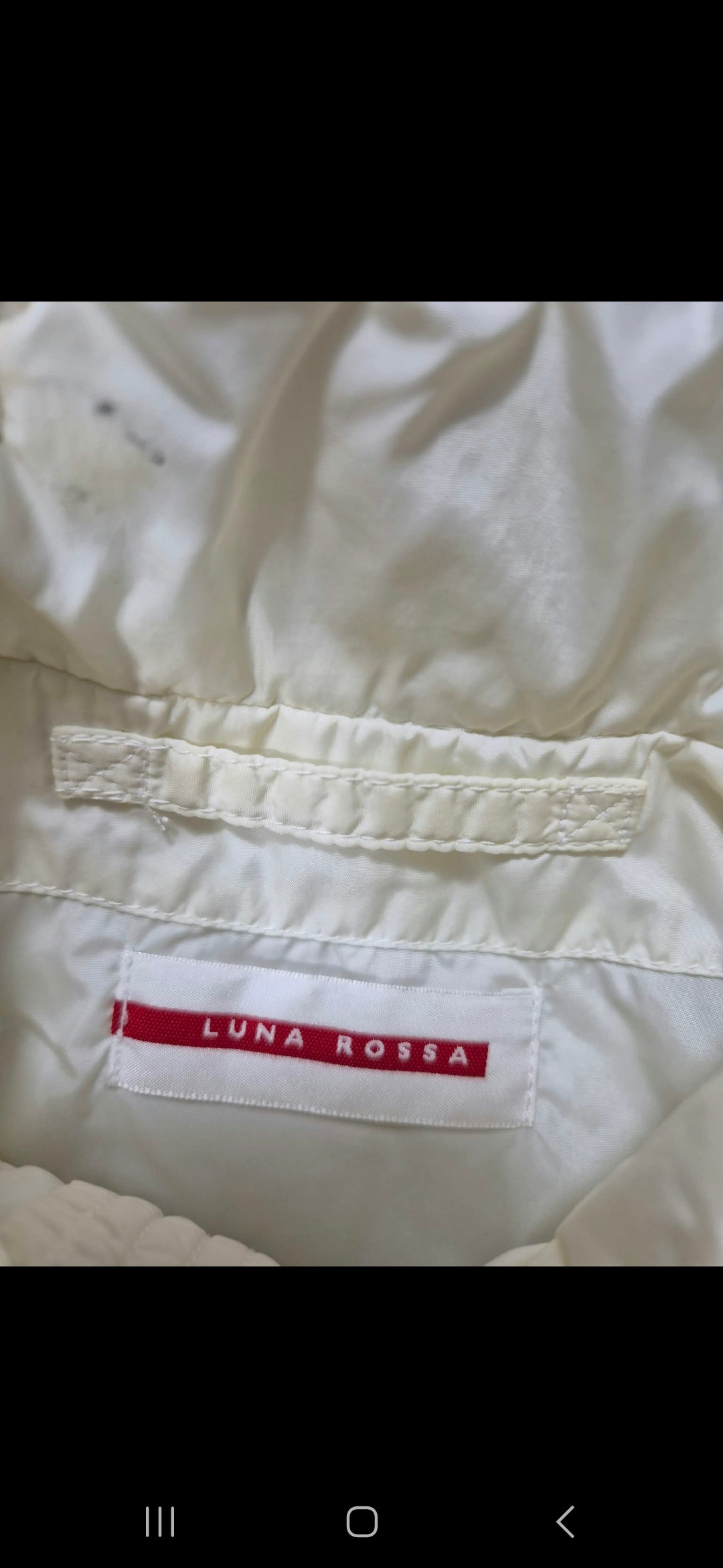 Luna Rossa Vintage Sailing Jacket White (S)