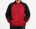 Adidas Half Zip Windbreaker Red Black (L)