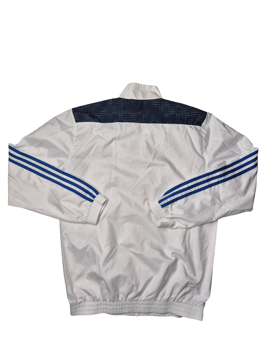 Adidas Vintage Track Jacket White Blue (S)