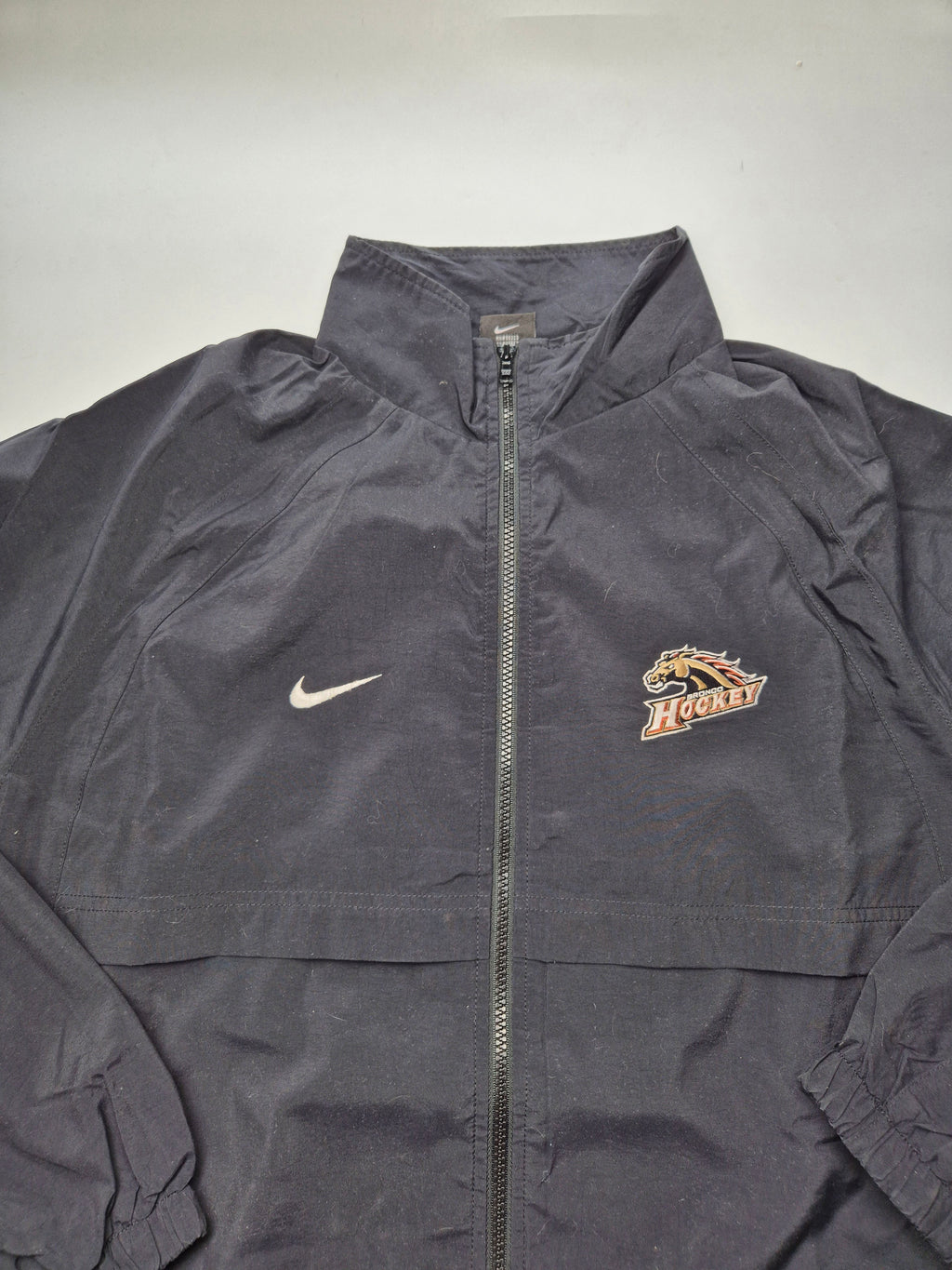 Nike Vintage Hockey Track Jacket Black (L)