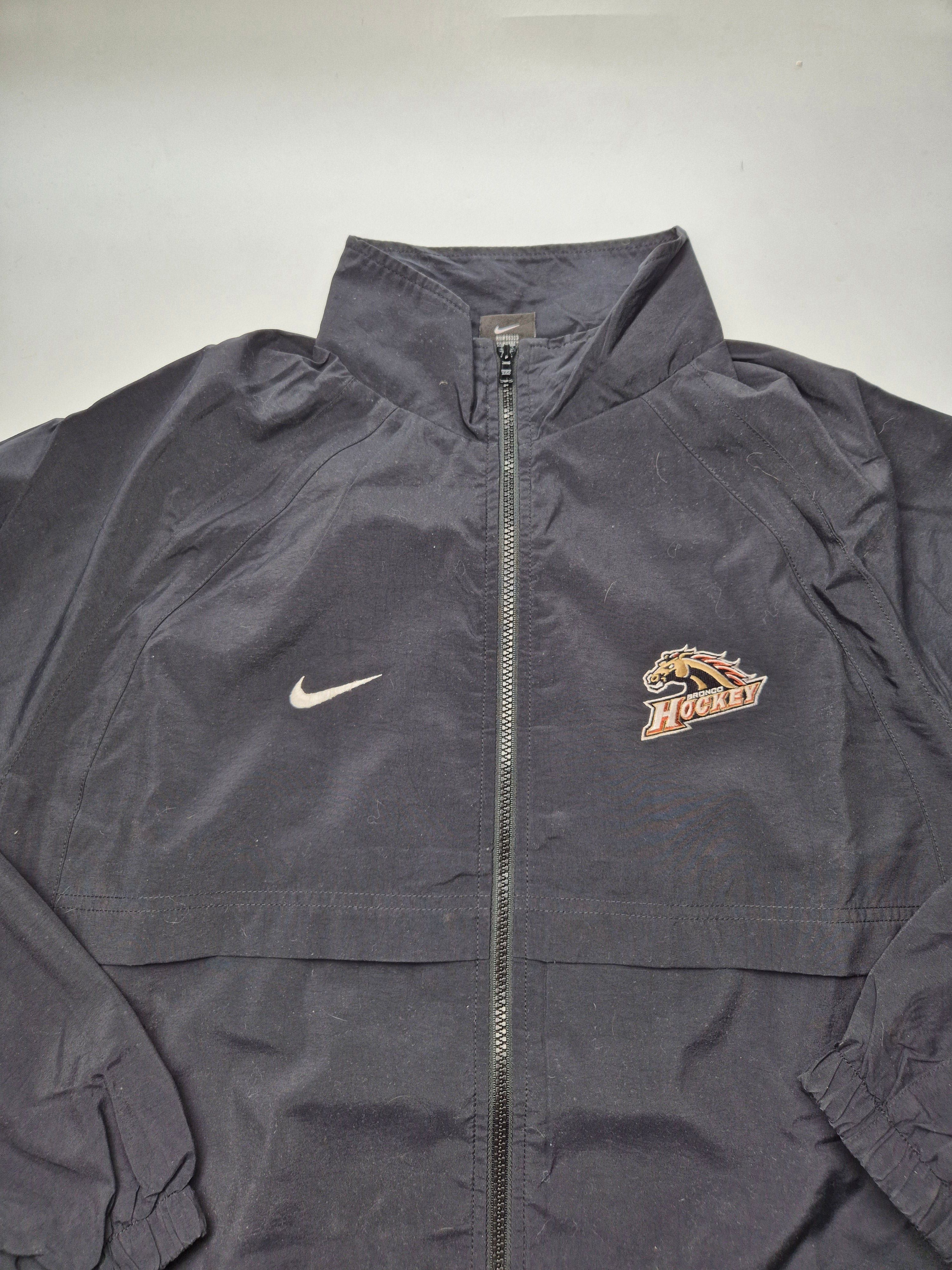 Nike Vintage Hockey Track Jacket Black (L)