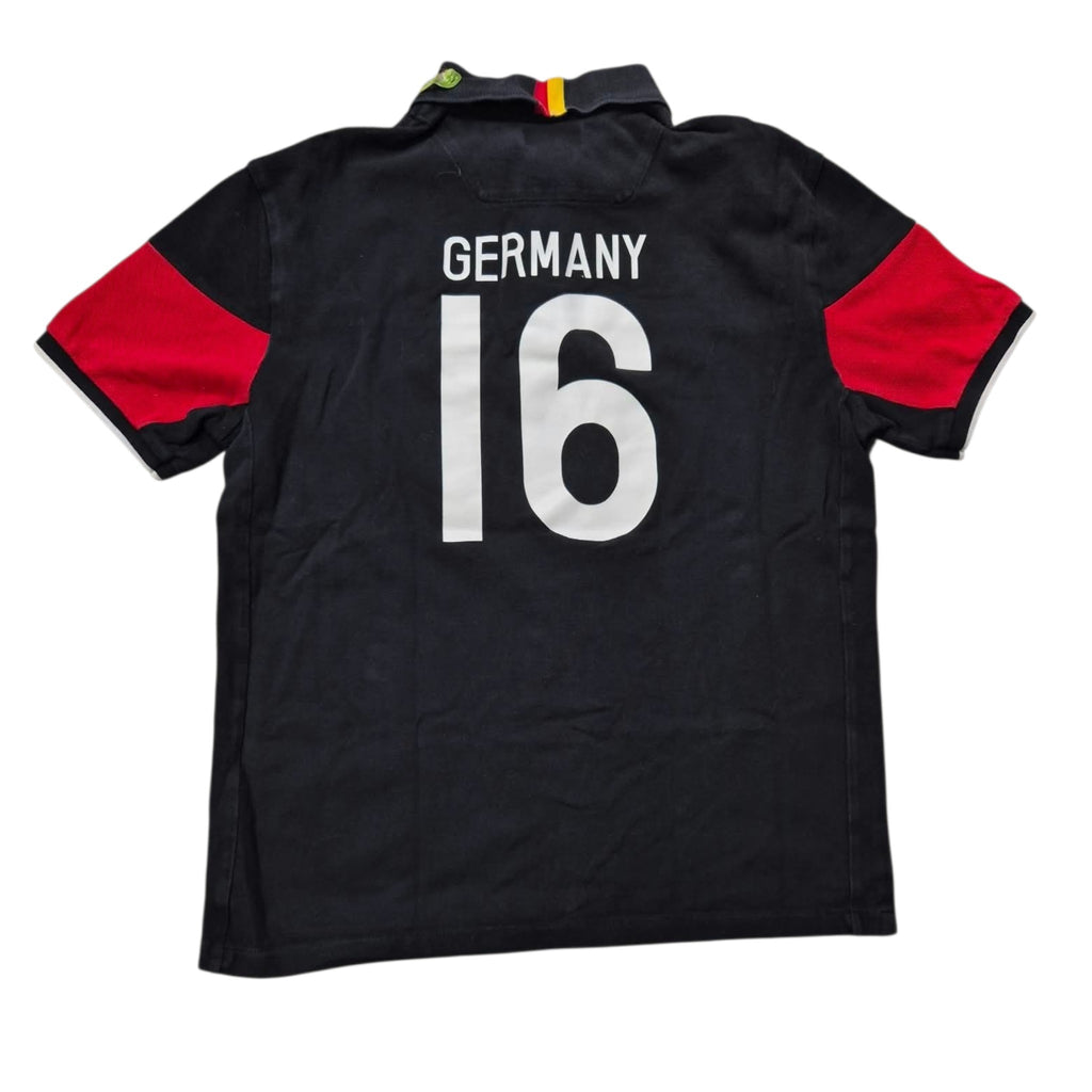 Polo Ralph Lauren Germany Polo Shirt Schwarz Rot (L)