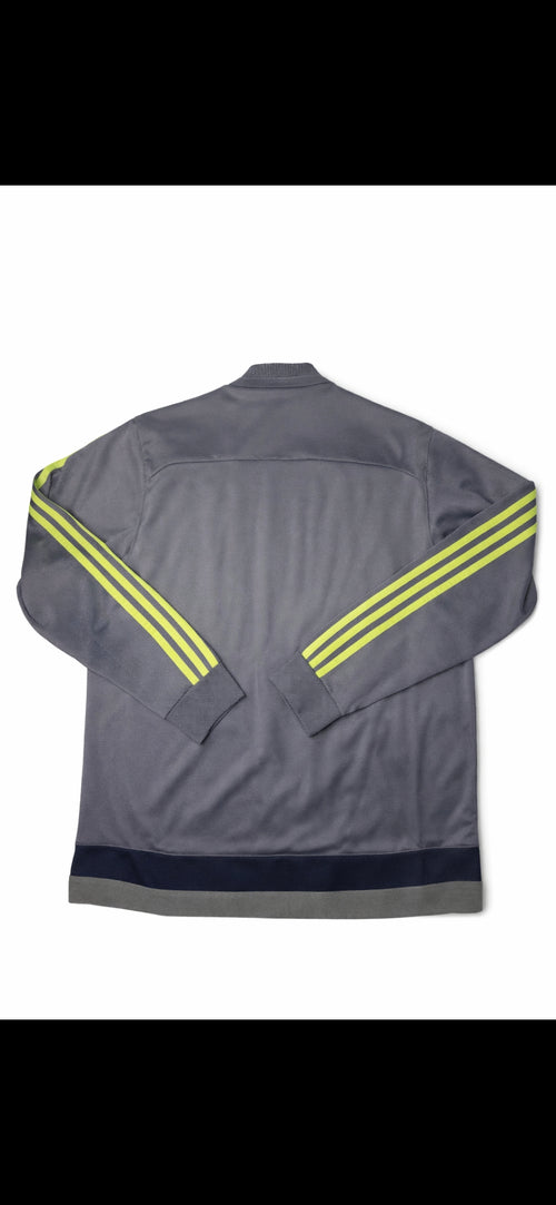 Adidas Real Madrid Track Jacket Grey (L)