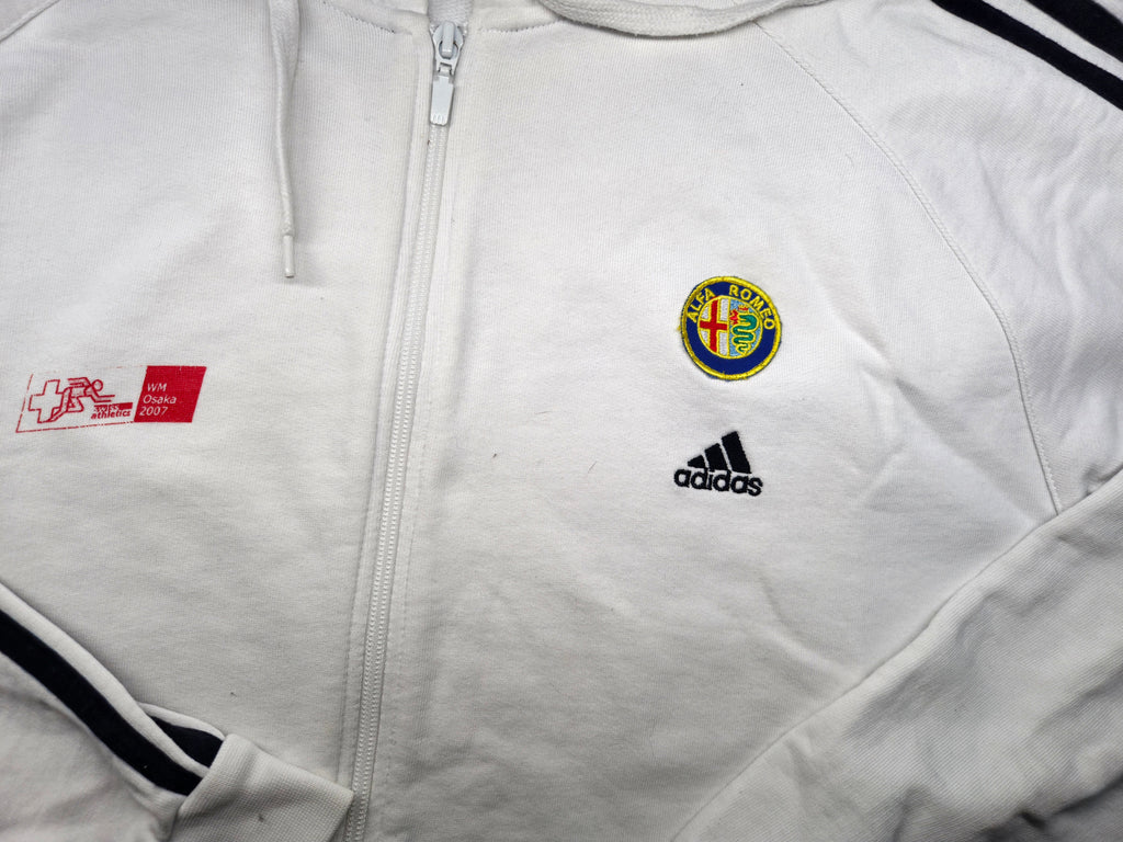 Adidas Zip-Hoodie White (XL)