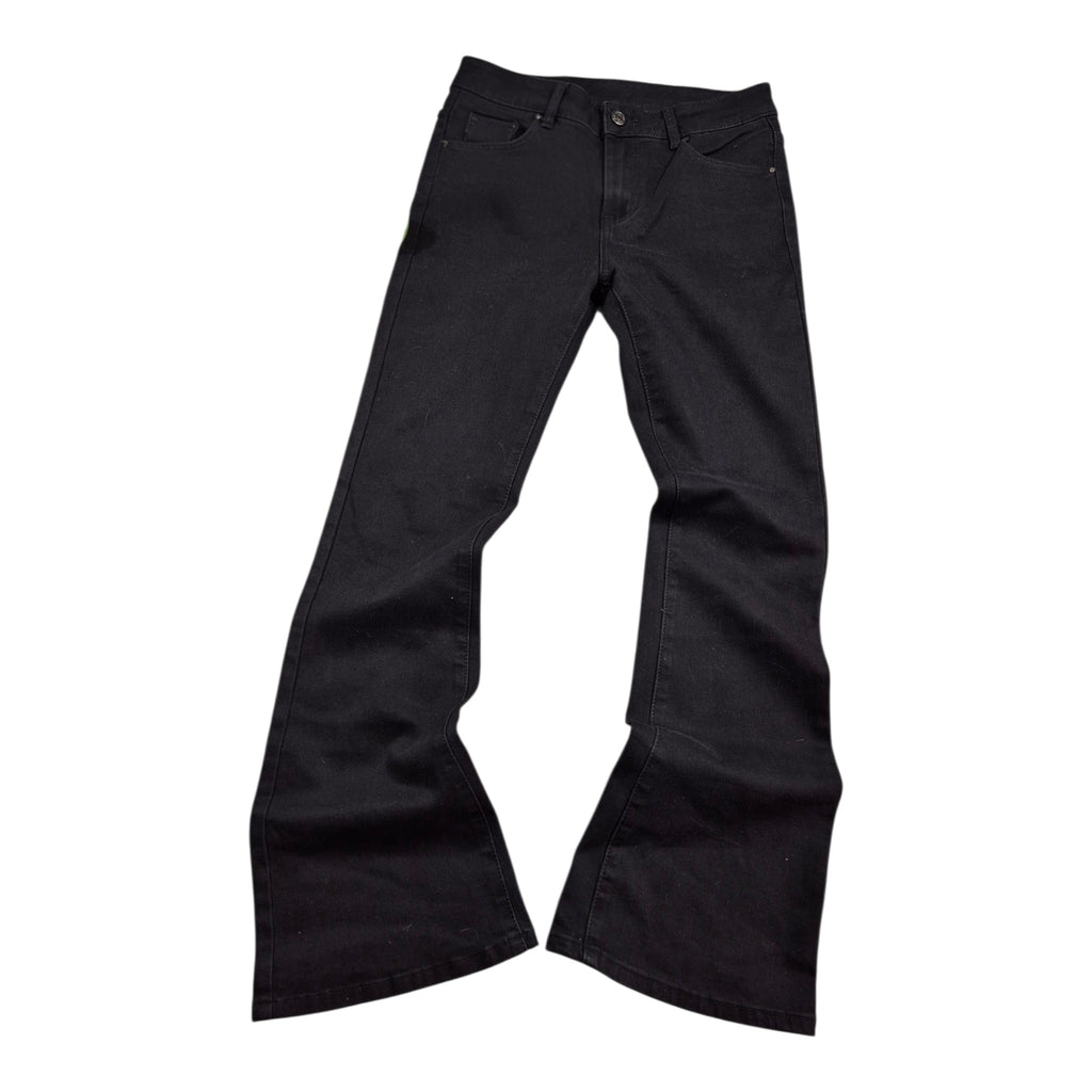 Vintage Black Bootcut Jeans Flared Y2K (XS)