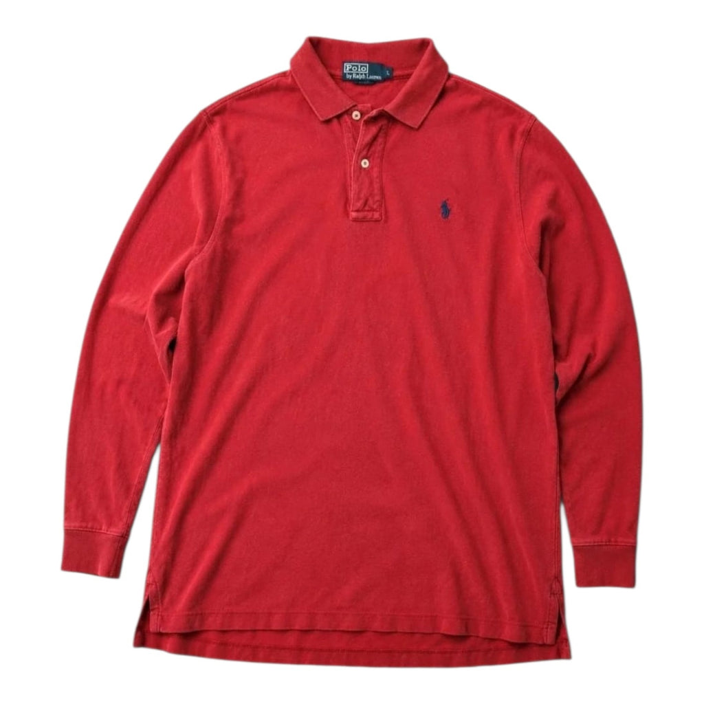 Ralph Lauren Polo Long Sleeve red (L)