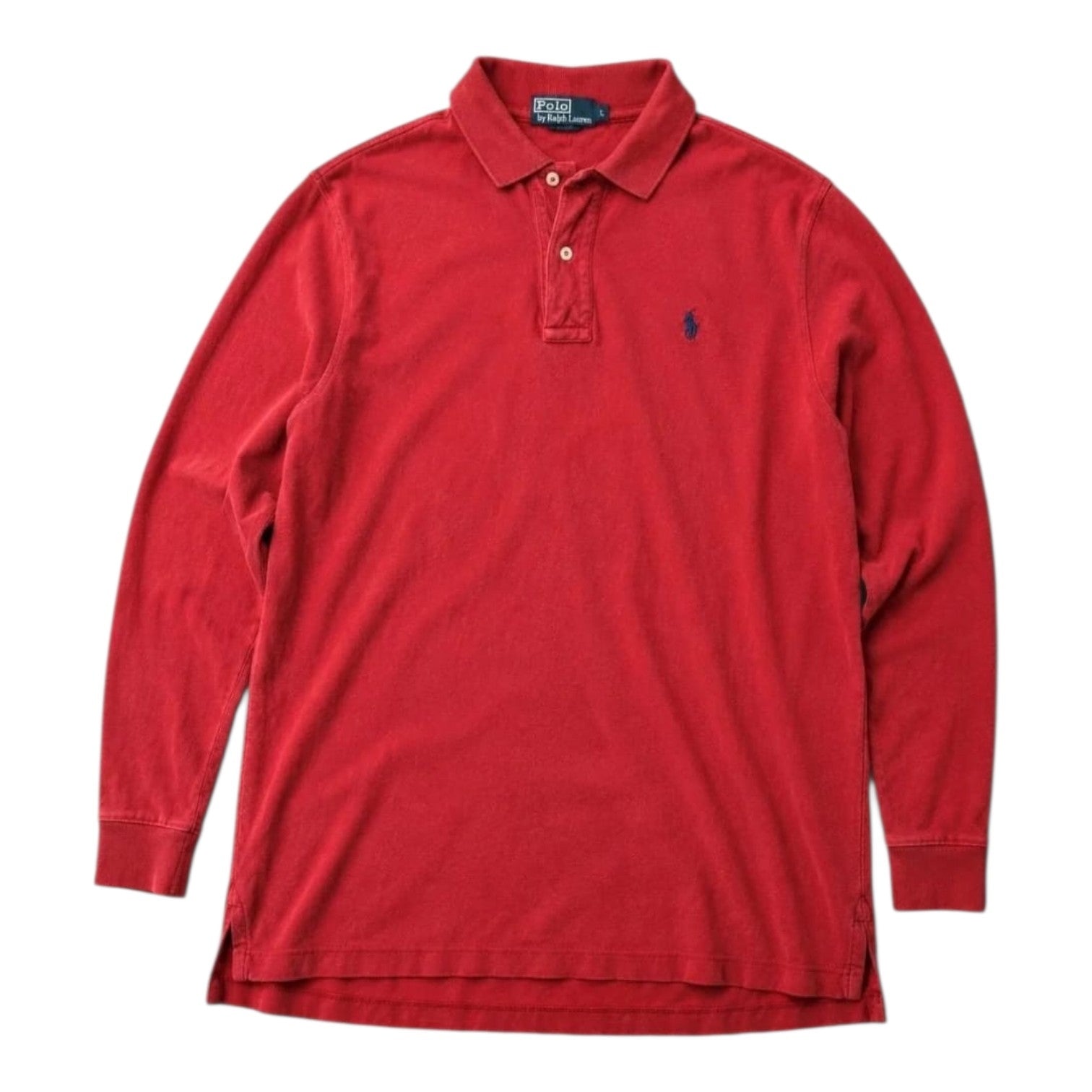 Ralph Lauren Polo Long Sleeve red (L)